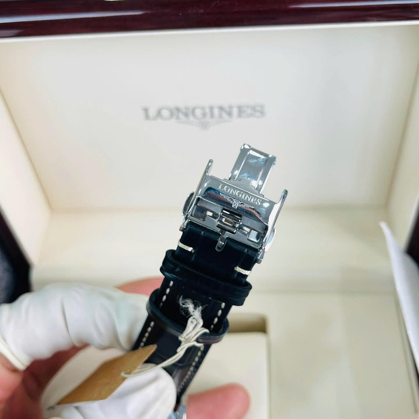 Đồng  Hồ Nam Longines Record Collection L2.821.4.11.2 QSD 6