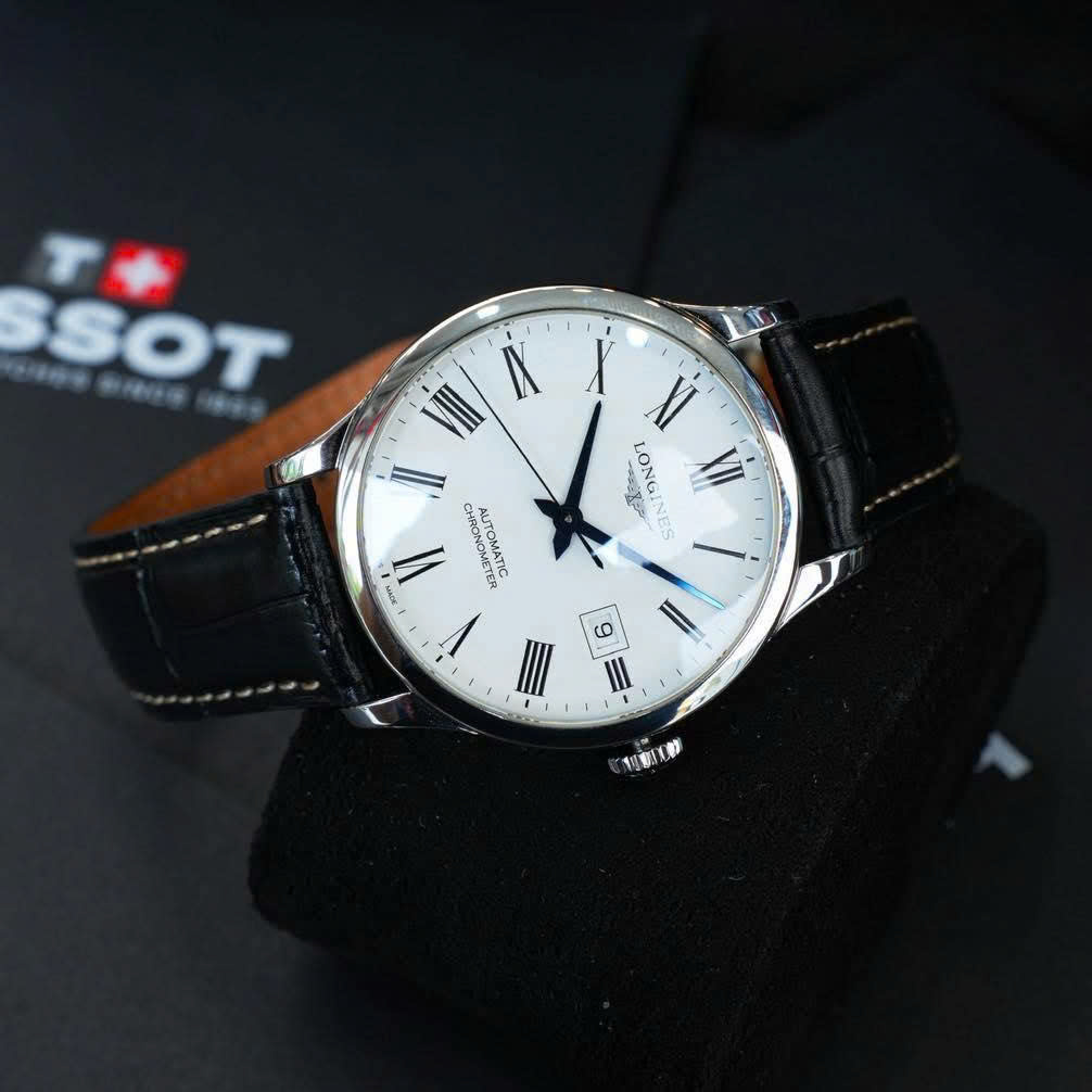 Đồng  Hồ Nam Longines Record Collection L2.821.4.11.2 QSD 7