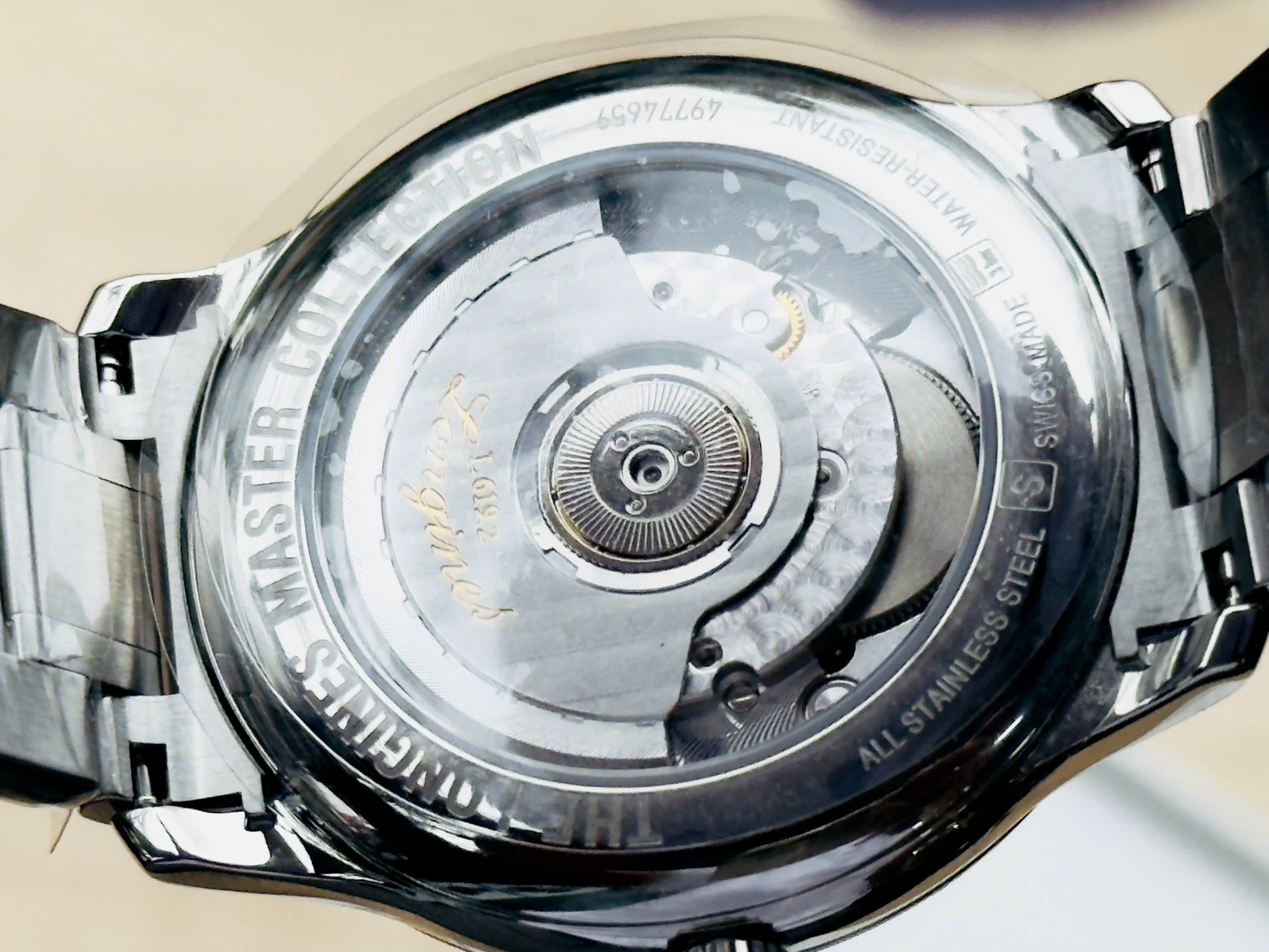 Đồng Hồ Nam Longines Master Collection Diamond  L2.628.4.77.6 QSD 5