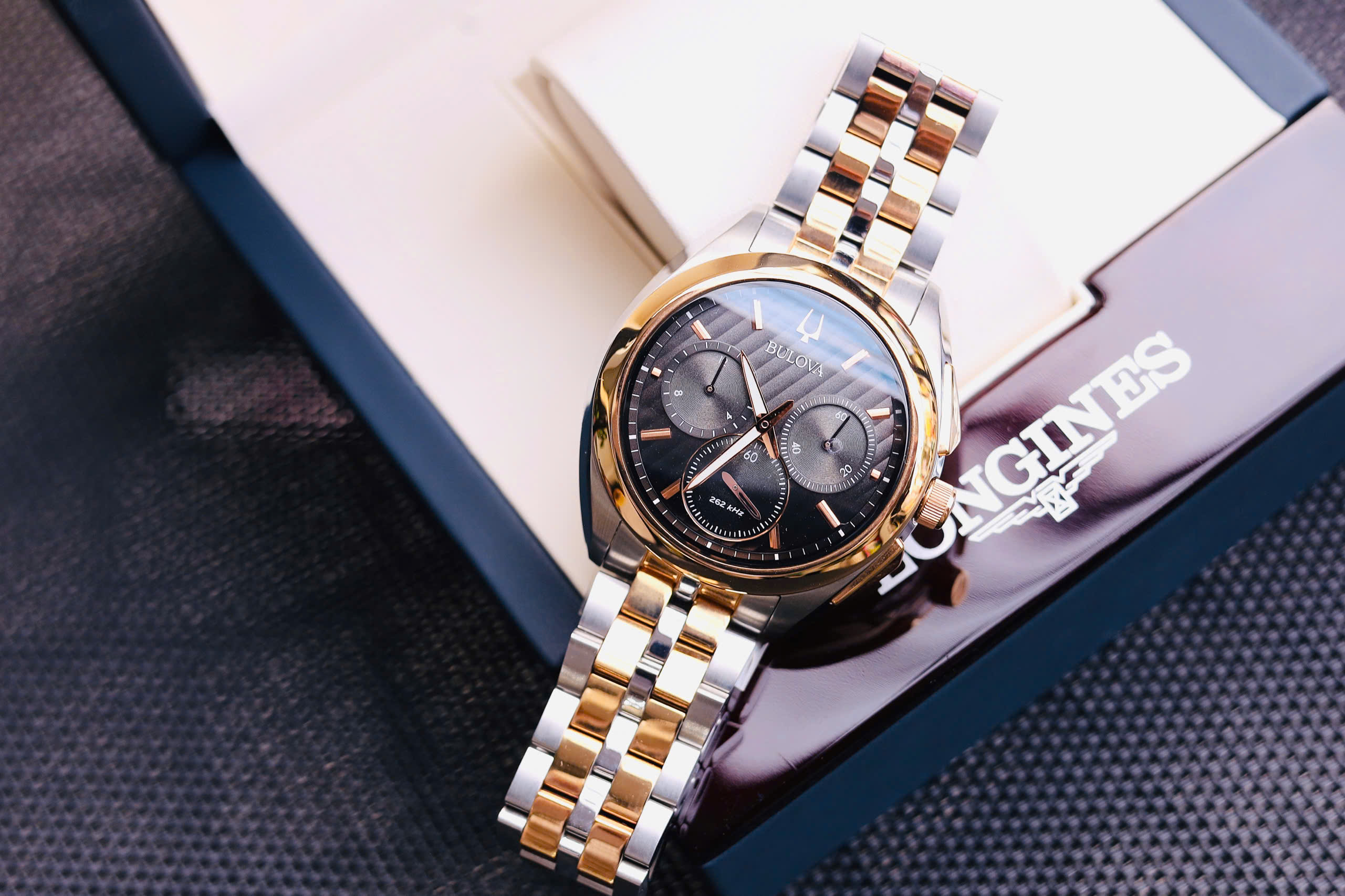 Bulova Curv Chronograph Watch 43mm 2