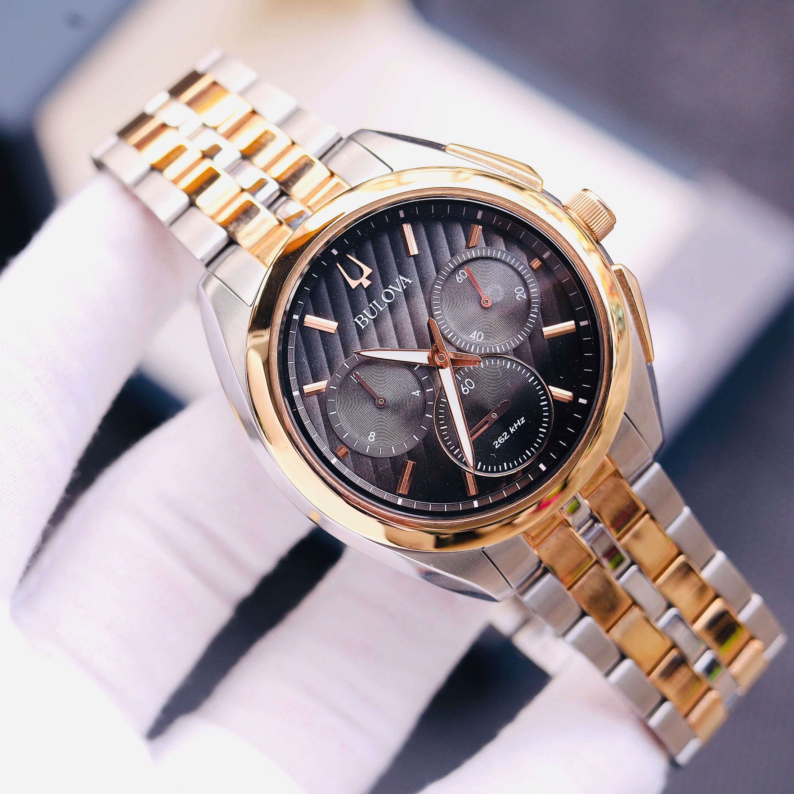 Bulova Curv Chronograph Watch 43mm 7