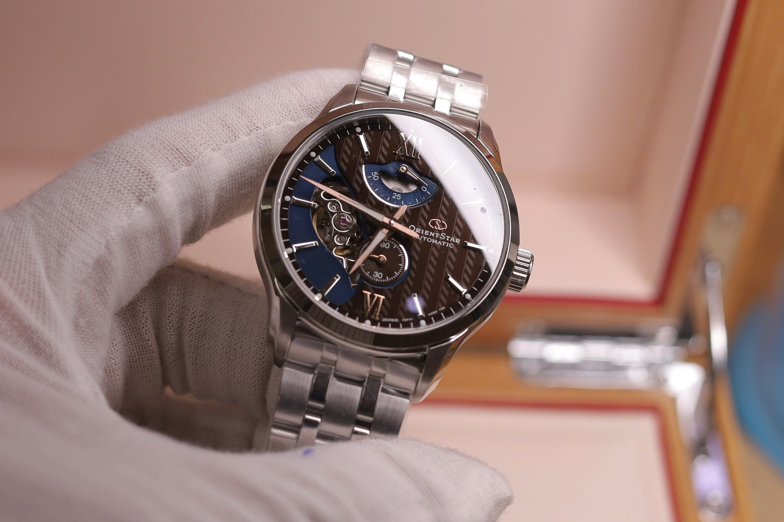 Đồng hồ ORIENT STAR LAYERED SKELETON RE-AV0B02Y00B ( RK-AV0B02Y ) 6