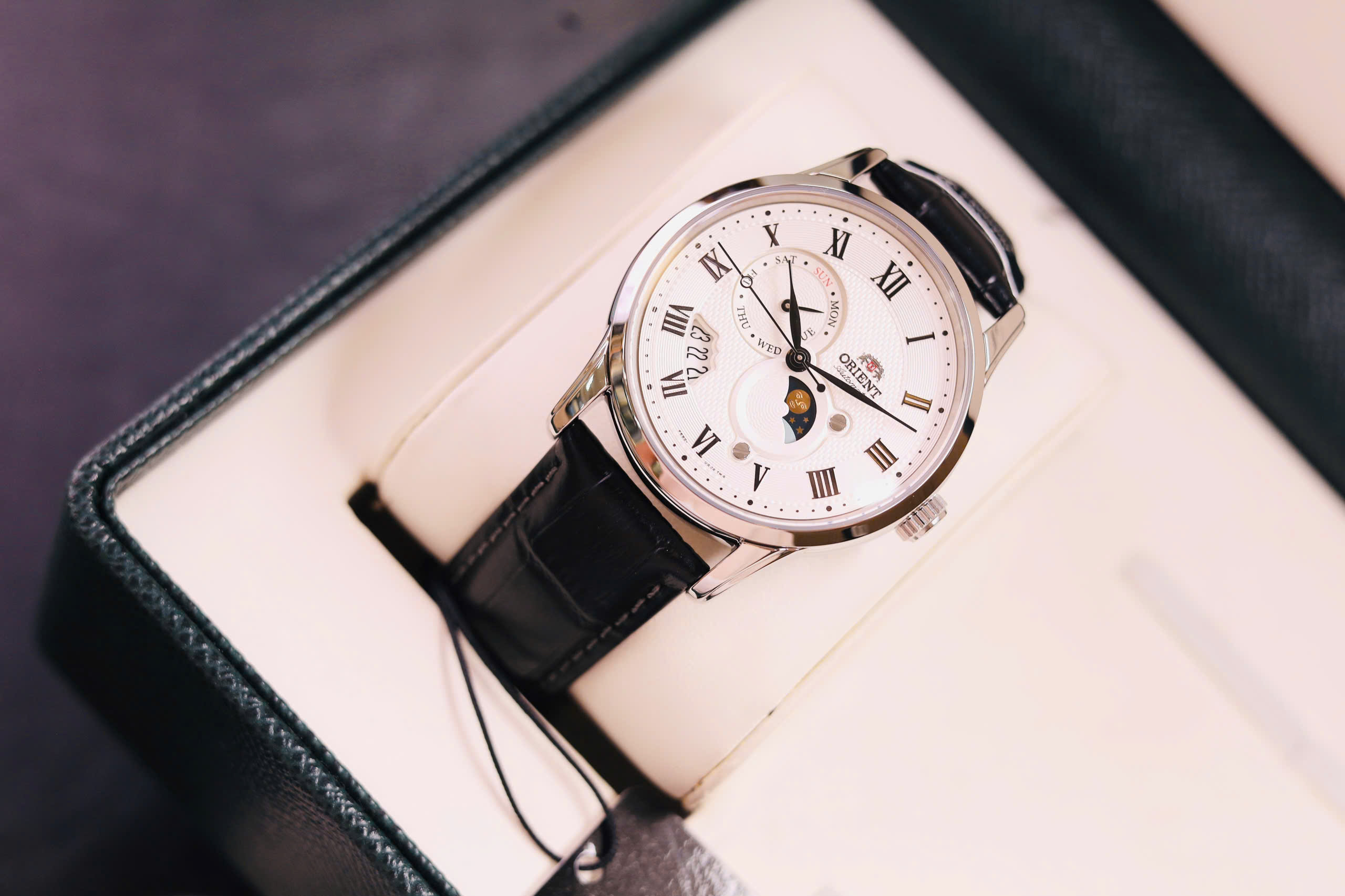 Đồng Hồ Nam Orient Sun and Moon Gen 3 RA-AK0008S10B Chính Hãng 1