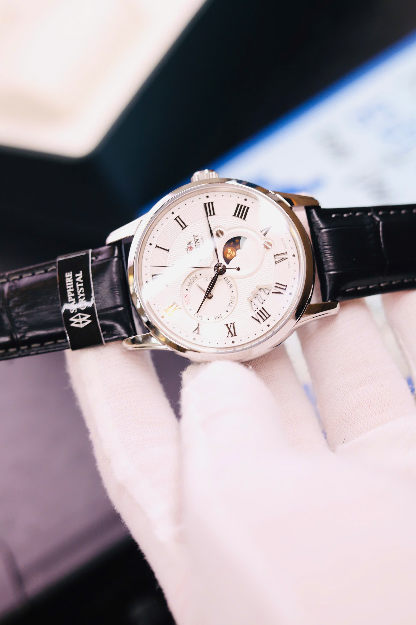 Đồng Hồ Nam Orient Sun and Moon Gen 3 RA-AK0008S10B Chính Hãng 3
