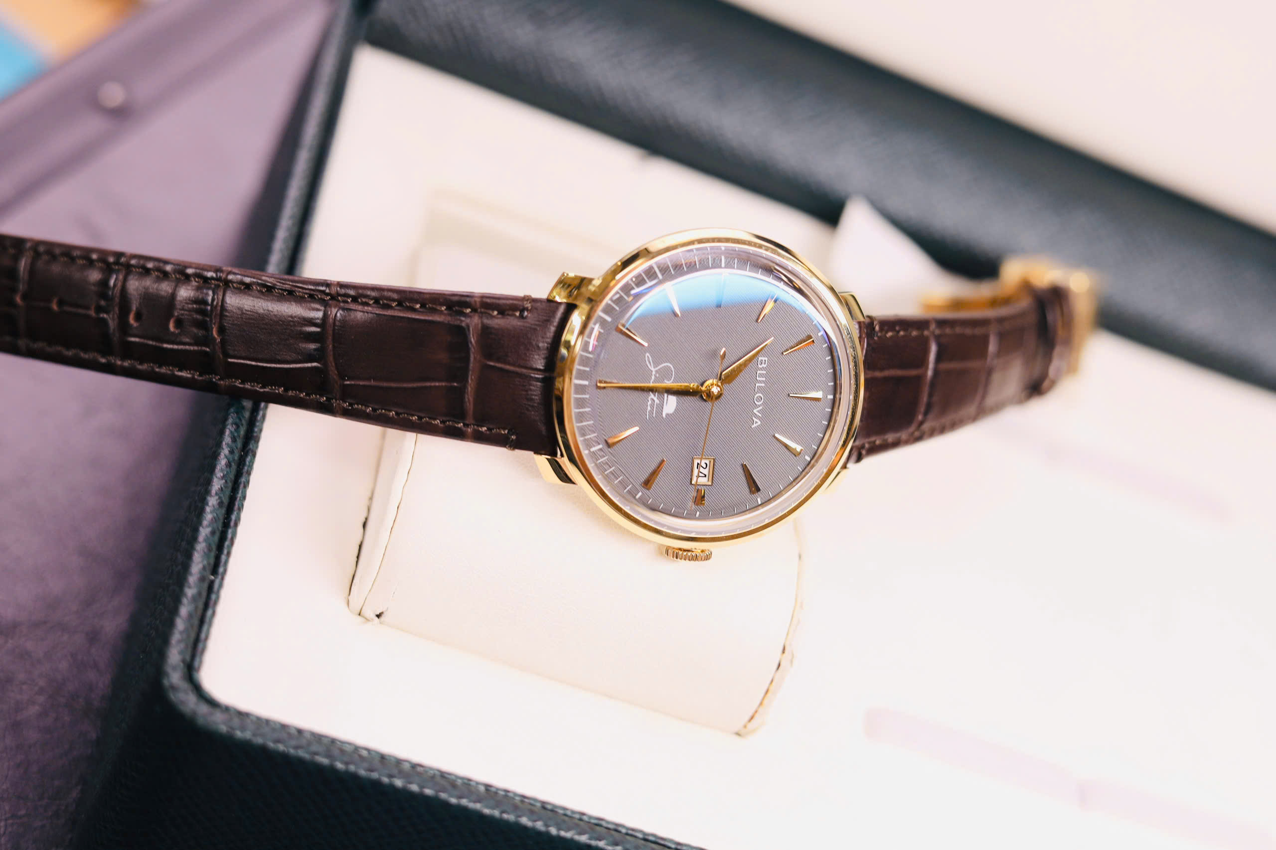 Đồng Hồ Nam Bulova  Frank Sinatra 97B201 Chính Hãng 10