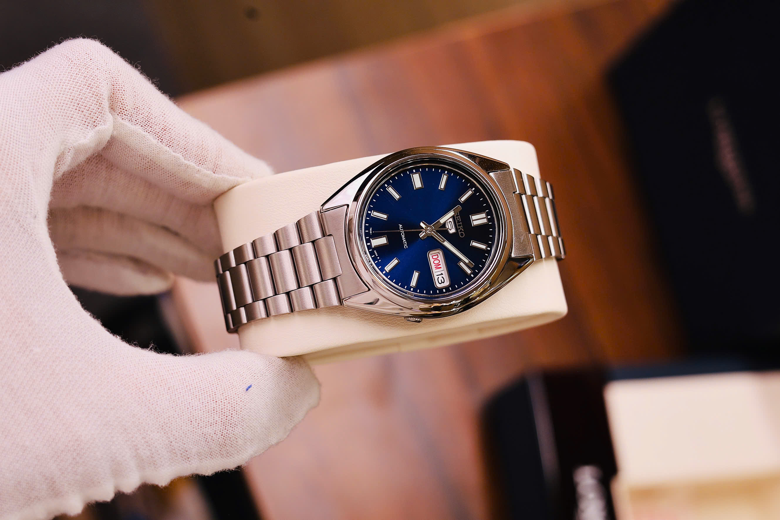 Đồng Hồ Nam Seiko 5 Automatic SNXS77  4