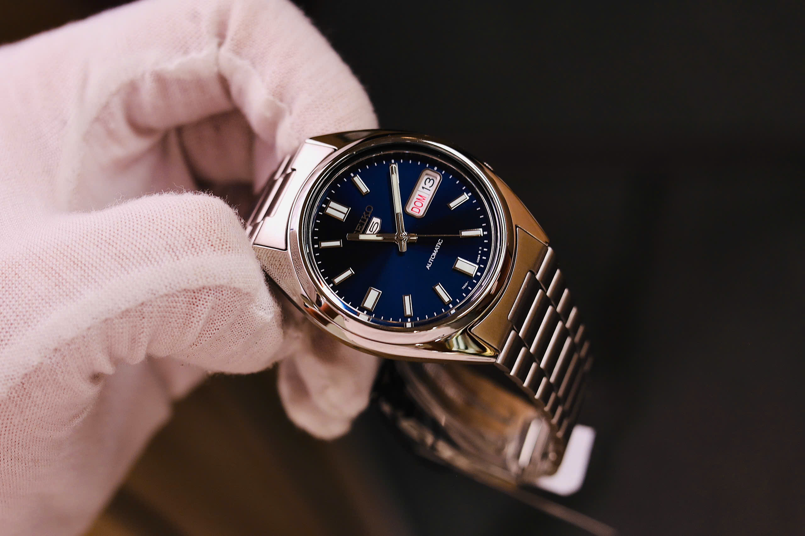 Đồng Hồ Nam Seiko 5 Automatic SNXS77  6
