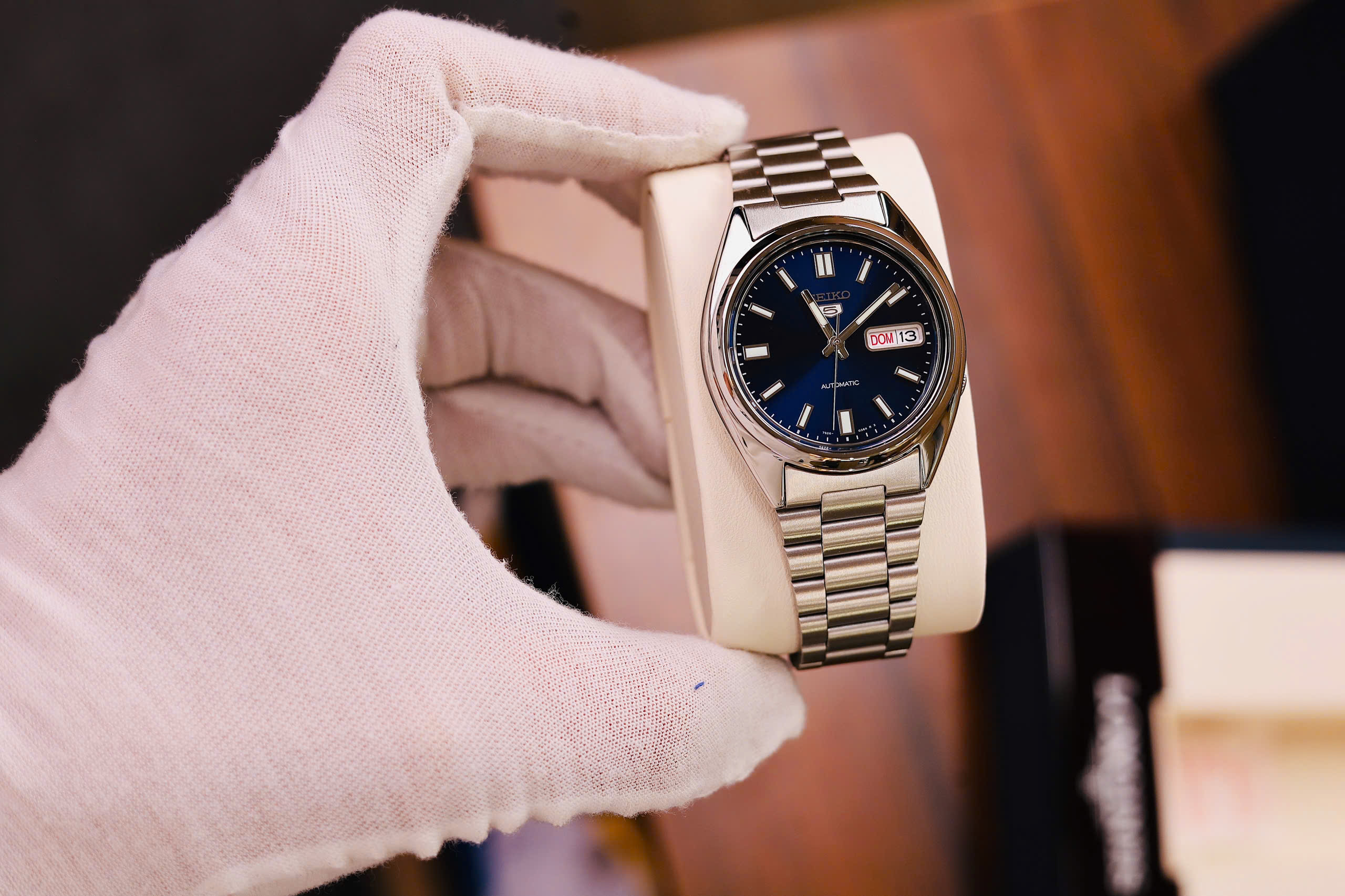 Đồng Hồ Nam Seiko 5 Automatic SNXS77  8