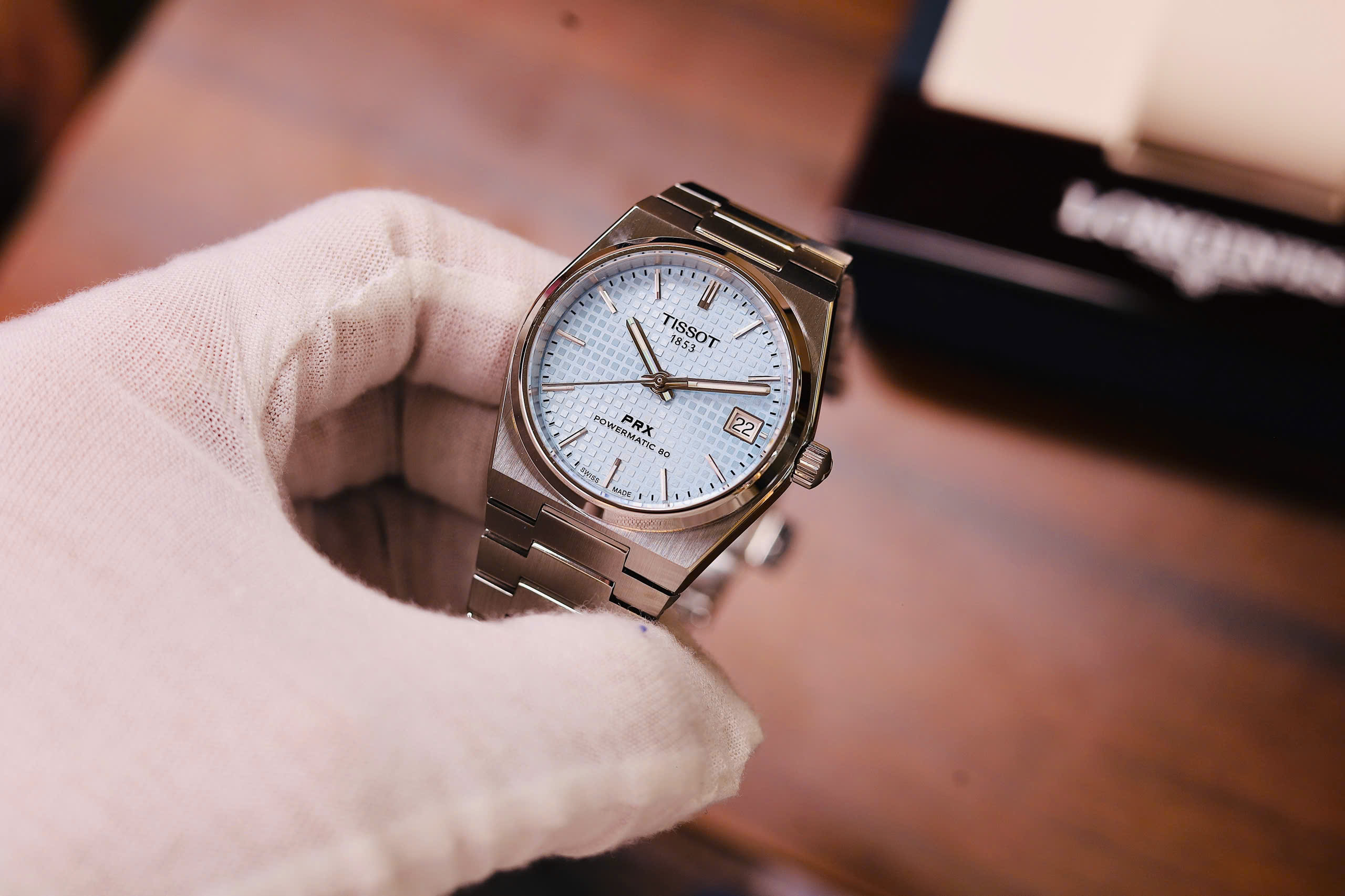Tissot PRX Powermatic 80 35mm ICE BLUE T137.207.11.351.00 2