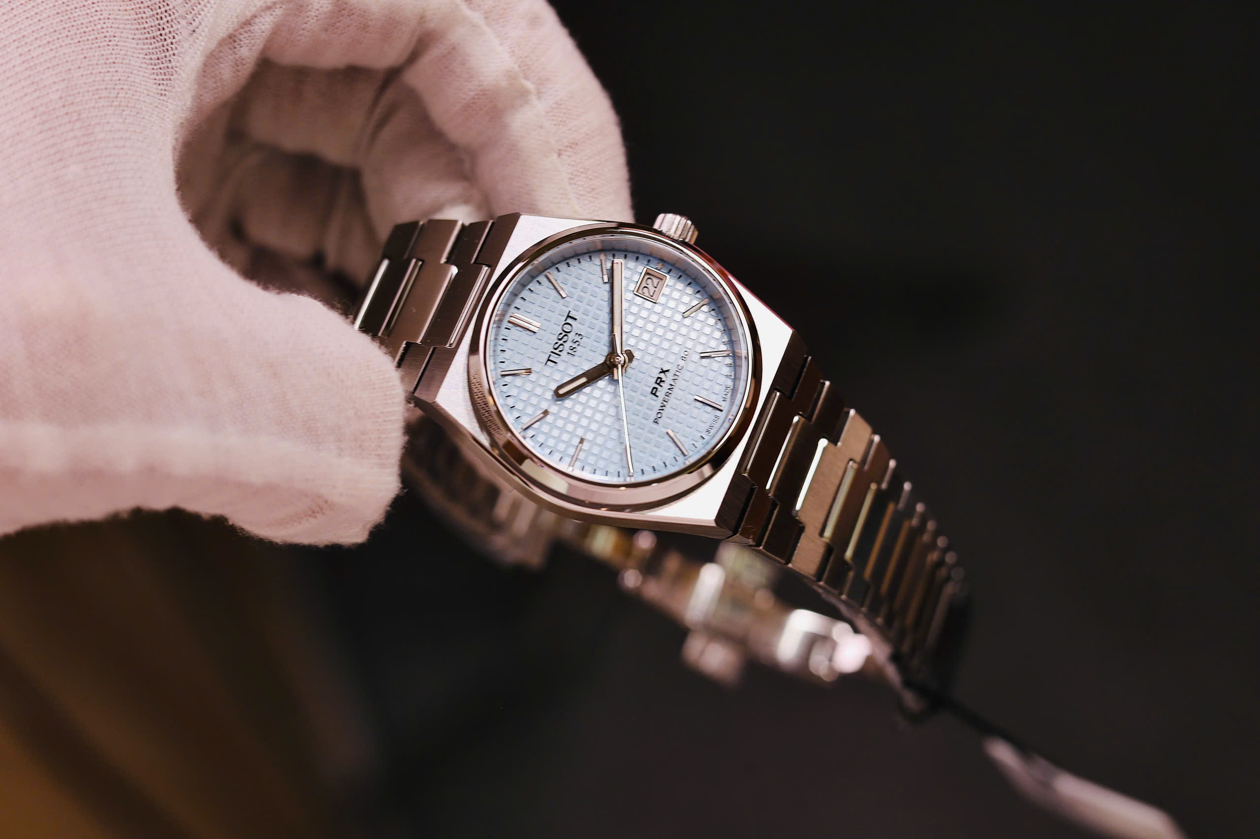 Tissot PRX Powermatic 80 35mm ICE BLUE T137.207.11.351.00 9