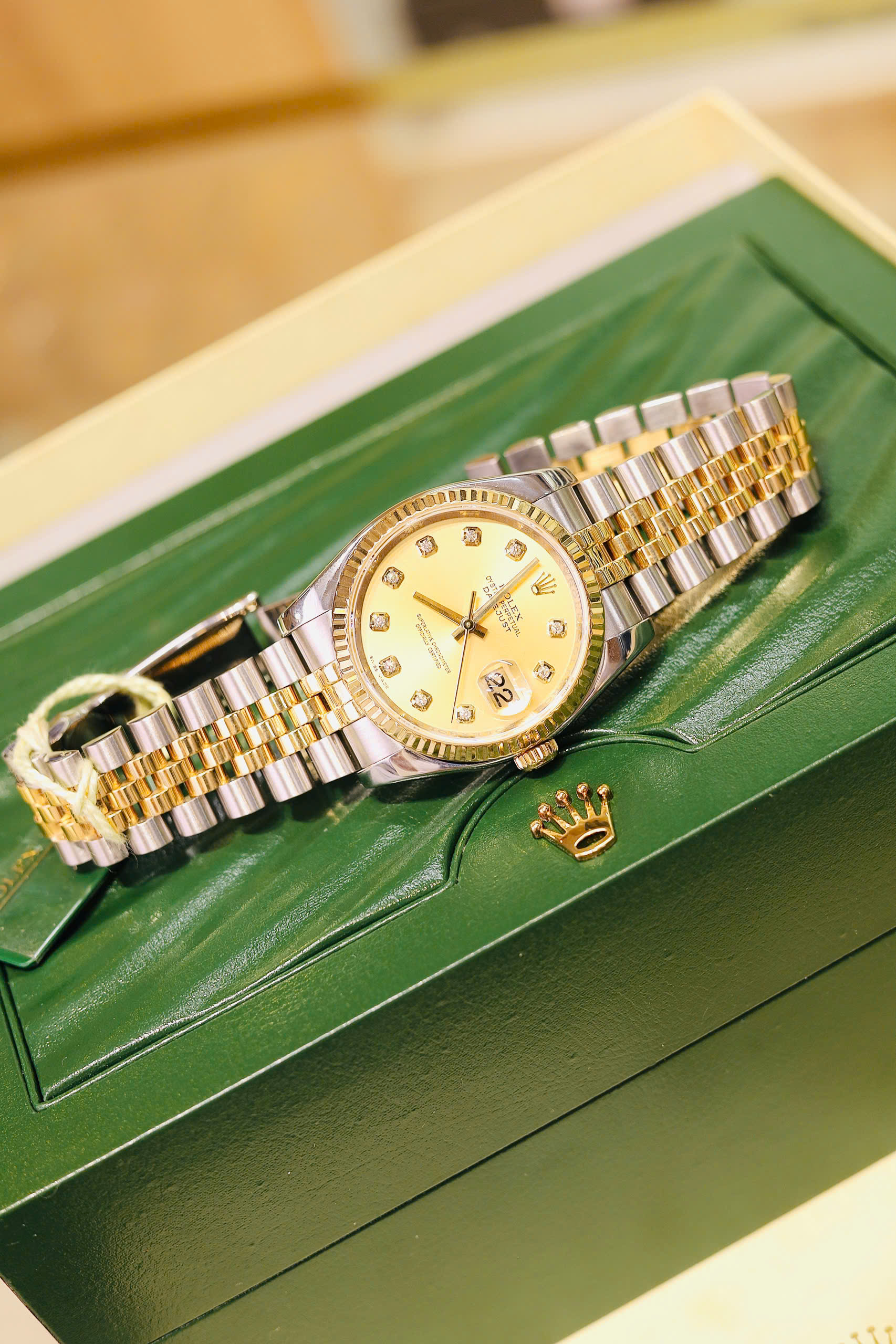 Rolex Đồng Hồ Nam Rolex Datejust 126233 Champagne QSD