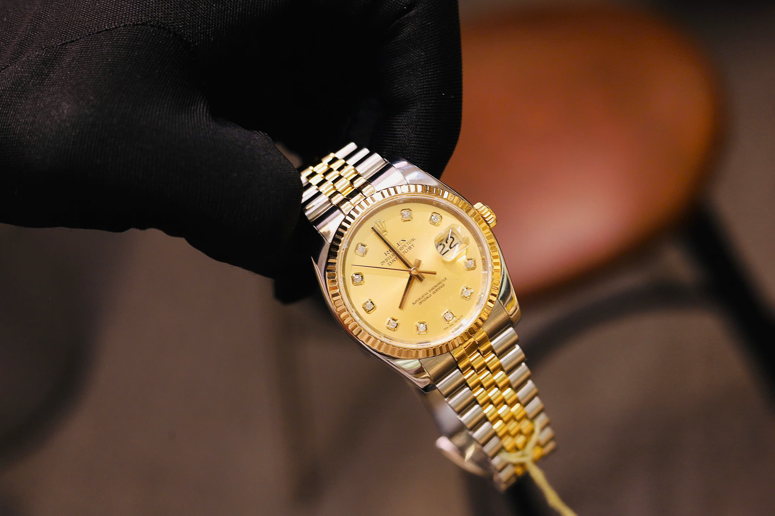 Đồng Hồ Nam Rolex Datejust 126233 Champagne QSD 2
