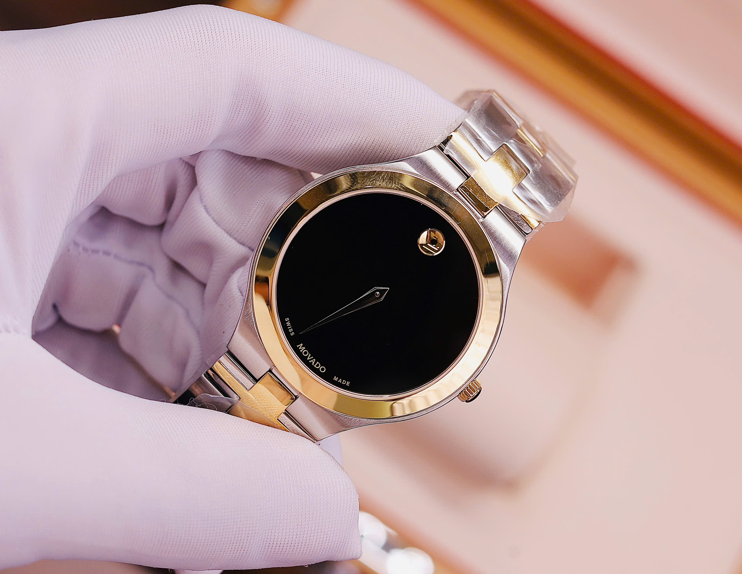 Đồng Hồ Nam Movado Juro Demi Gold 0607443 Chính Hãng 6