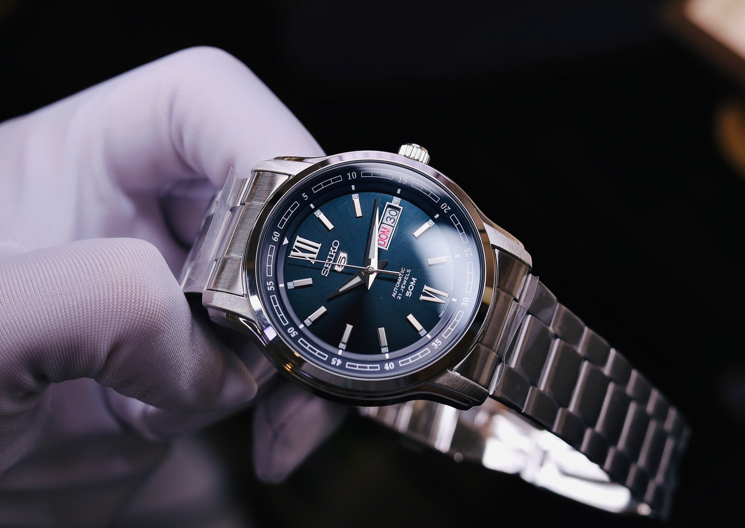 Đồng Hồ Nam Seiko 5 Automatic SNKP17K1 Chính Hãng 5