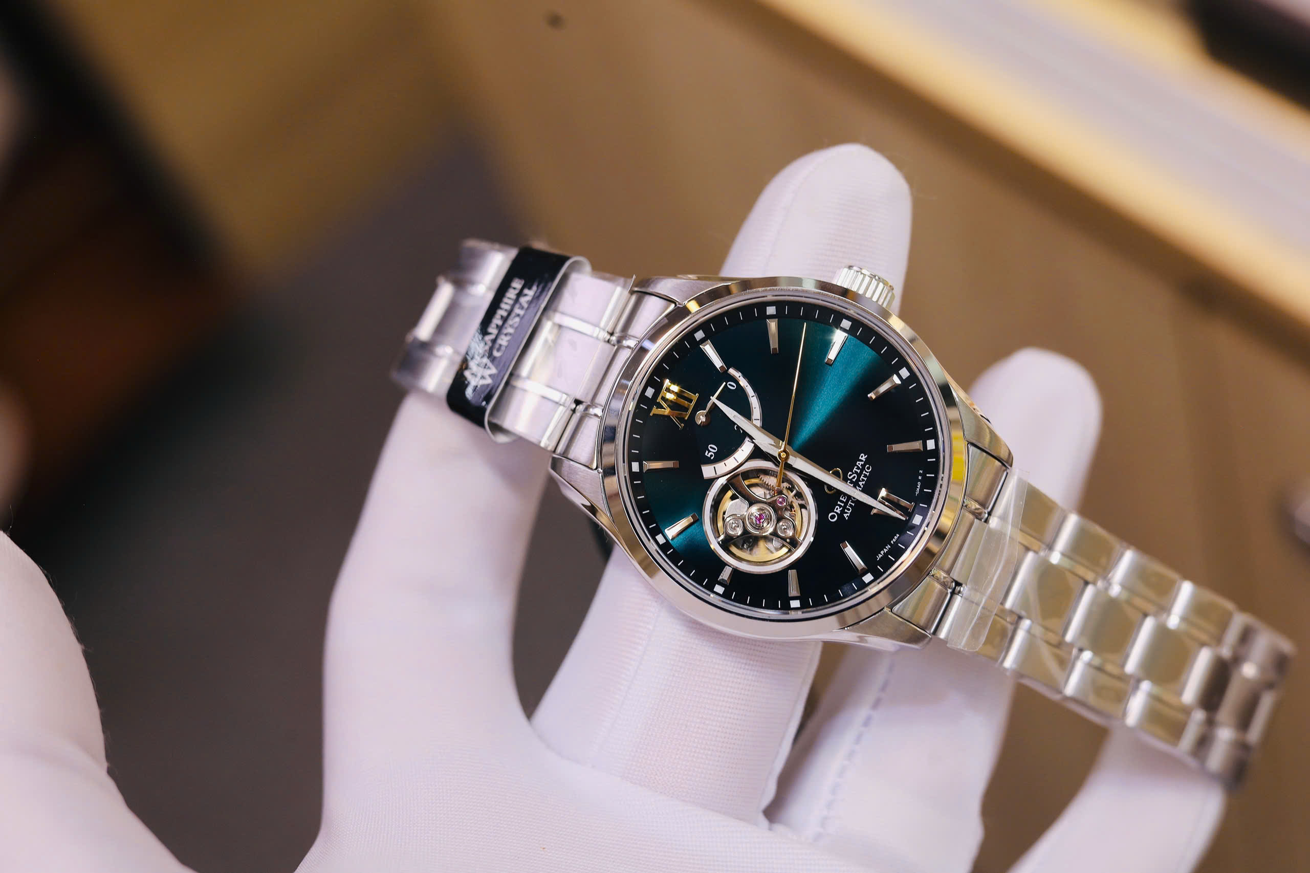 Đồng Hồ Nam Orient Star Semi Skeleton RE-AT0002S Chính Hãng 2