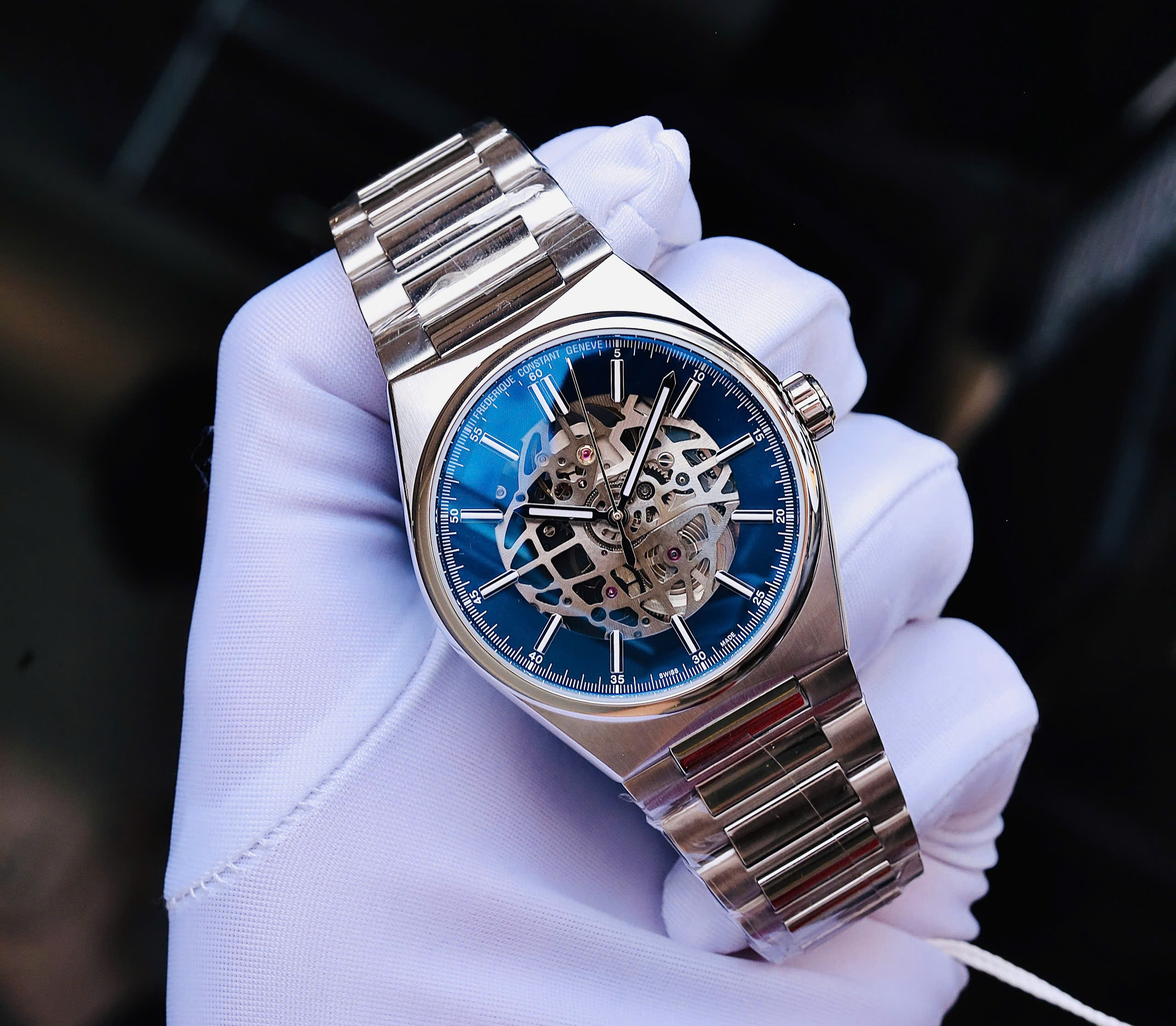 Đồng Hồ Nam Frederique Constant Highlife Skeleton Limited Edition FC-310NSKT4NH6B Chính Hãng 7