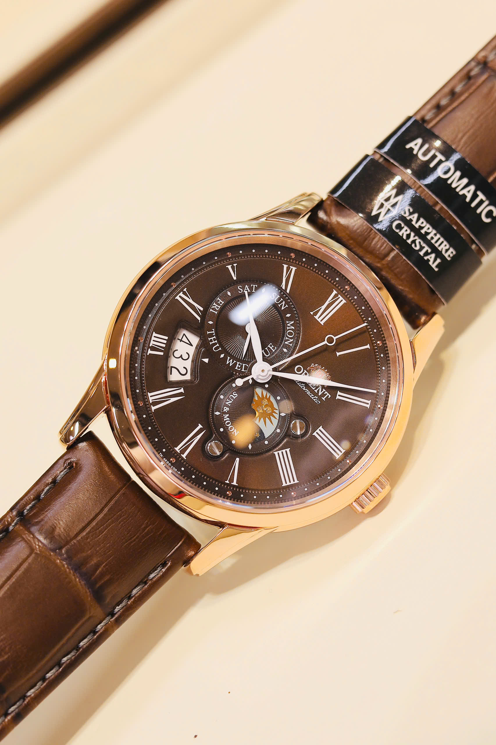 Đồng Hồ Nam Orient Sun And Moon RA-AK0009T10B Chính Hãng 1