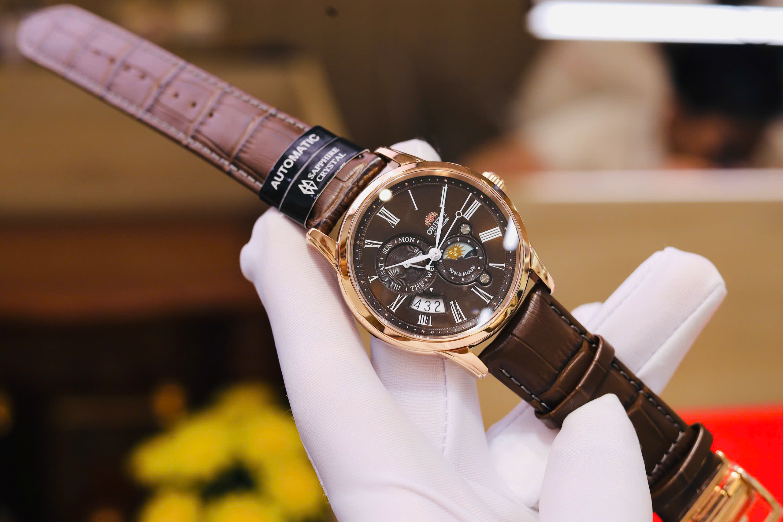 Đồng Hồ Nam Orient Sun And Moon RA-AK0009T10B Chính Hãng 2