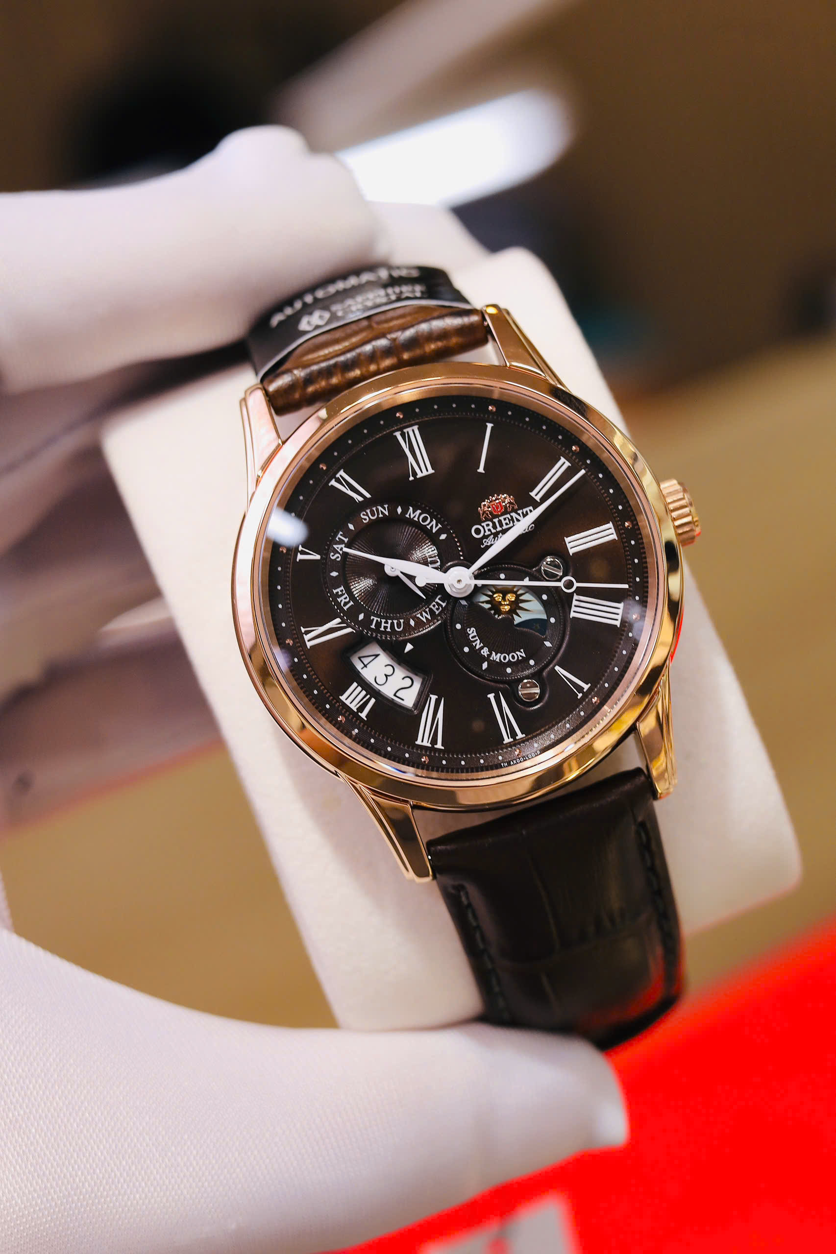 Đồng Hồ Nam Orient Sun And Moon RA-AK0009T10B Chính Hãng 8