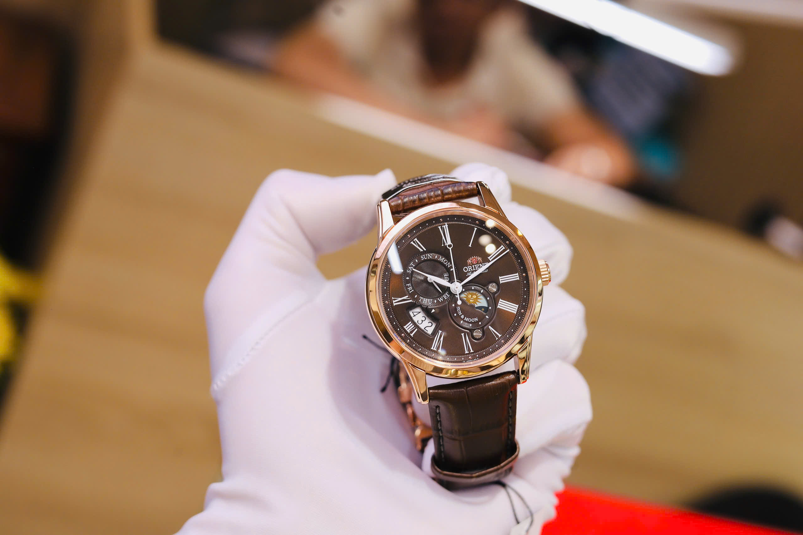 Đồng Hồ Nam Orient Sun And Moon RA-AK0009T10B Chính Hãng 9