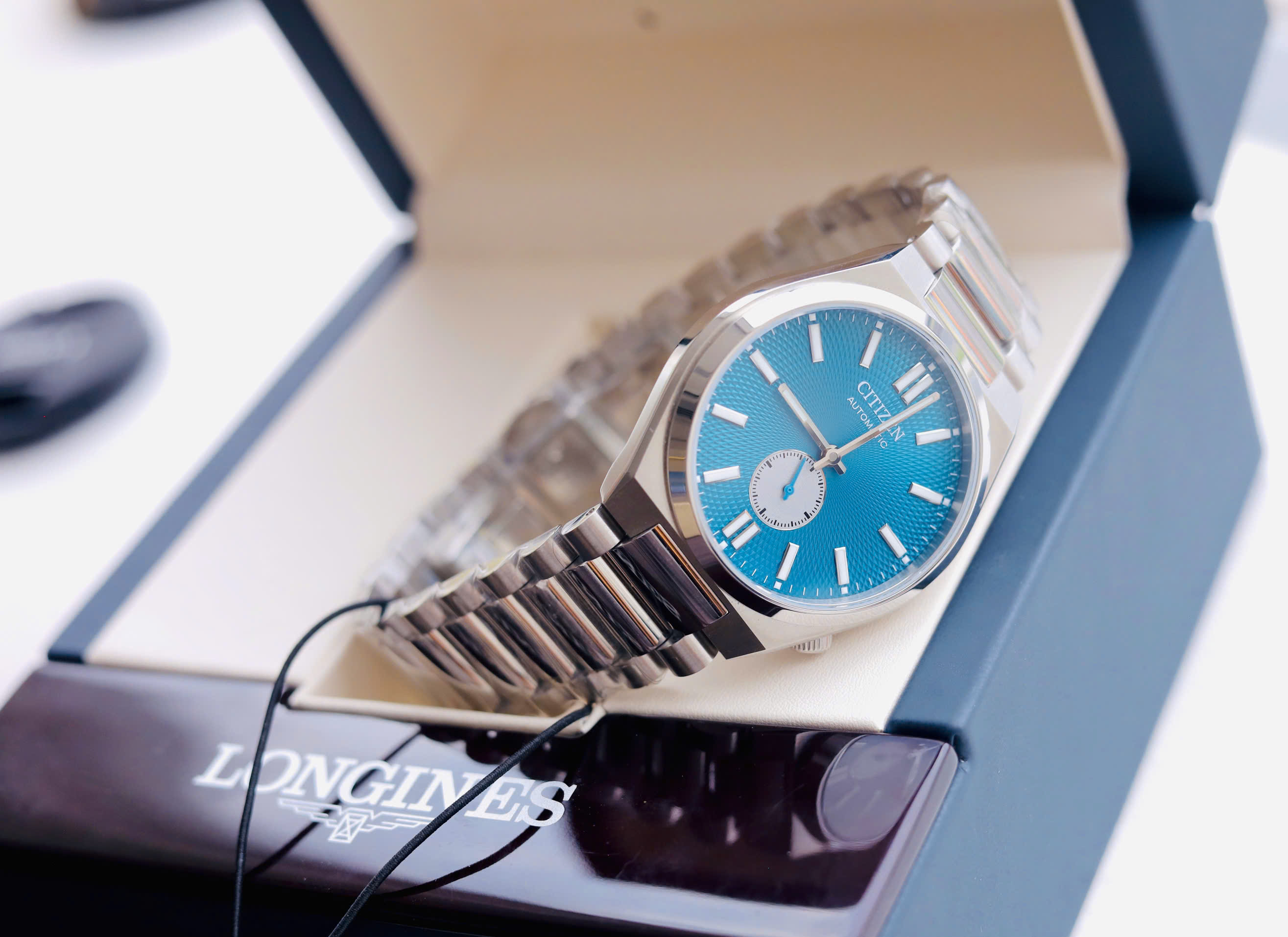 Đồng Hồ Nam Citizen Tsuyosa Small Second NK5010-51L Chính Hãng 6