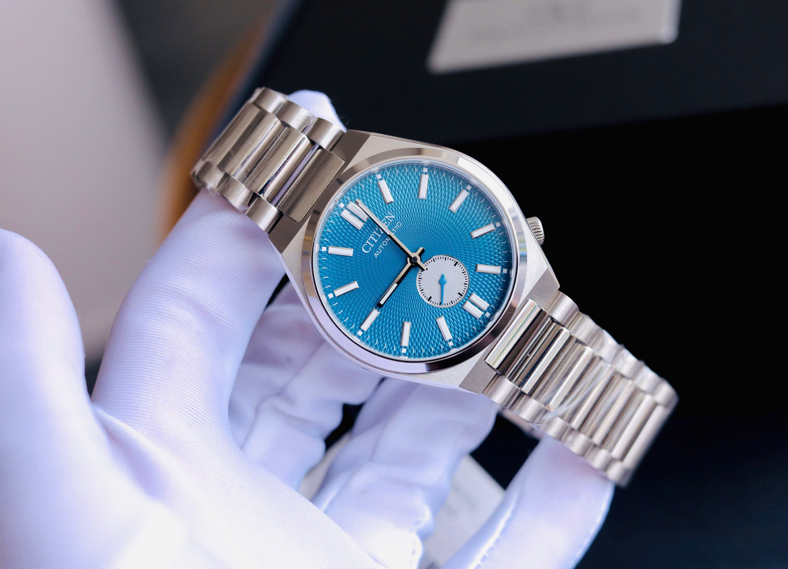 Đồng Hồ Nam Citizen Tsuyosa Small Second NK5010-51L Chính Hãng 7