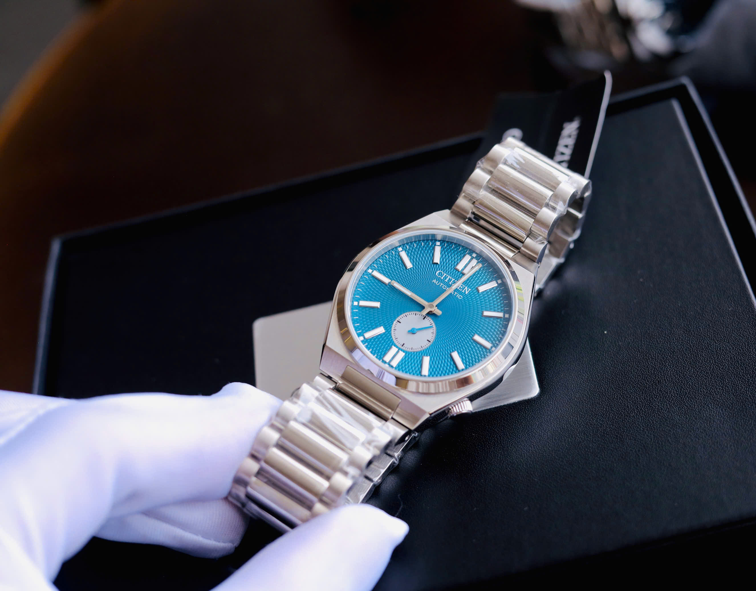 Đồng Hồ Nam Citizen Tsuyosa Small Second NK5010-51L Chính Hãng 8