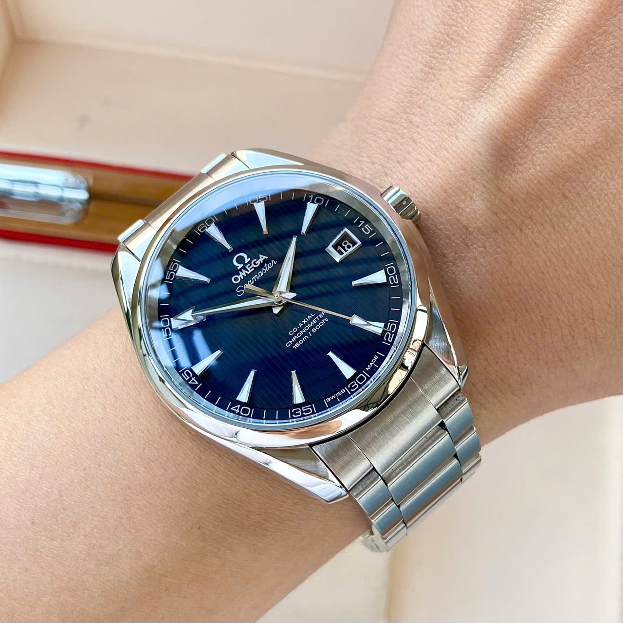 Đồng Hồ Nam Omega Seamaster Aqua Terra 231.10.42.21.03.001 QSF 6