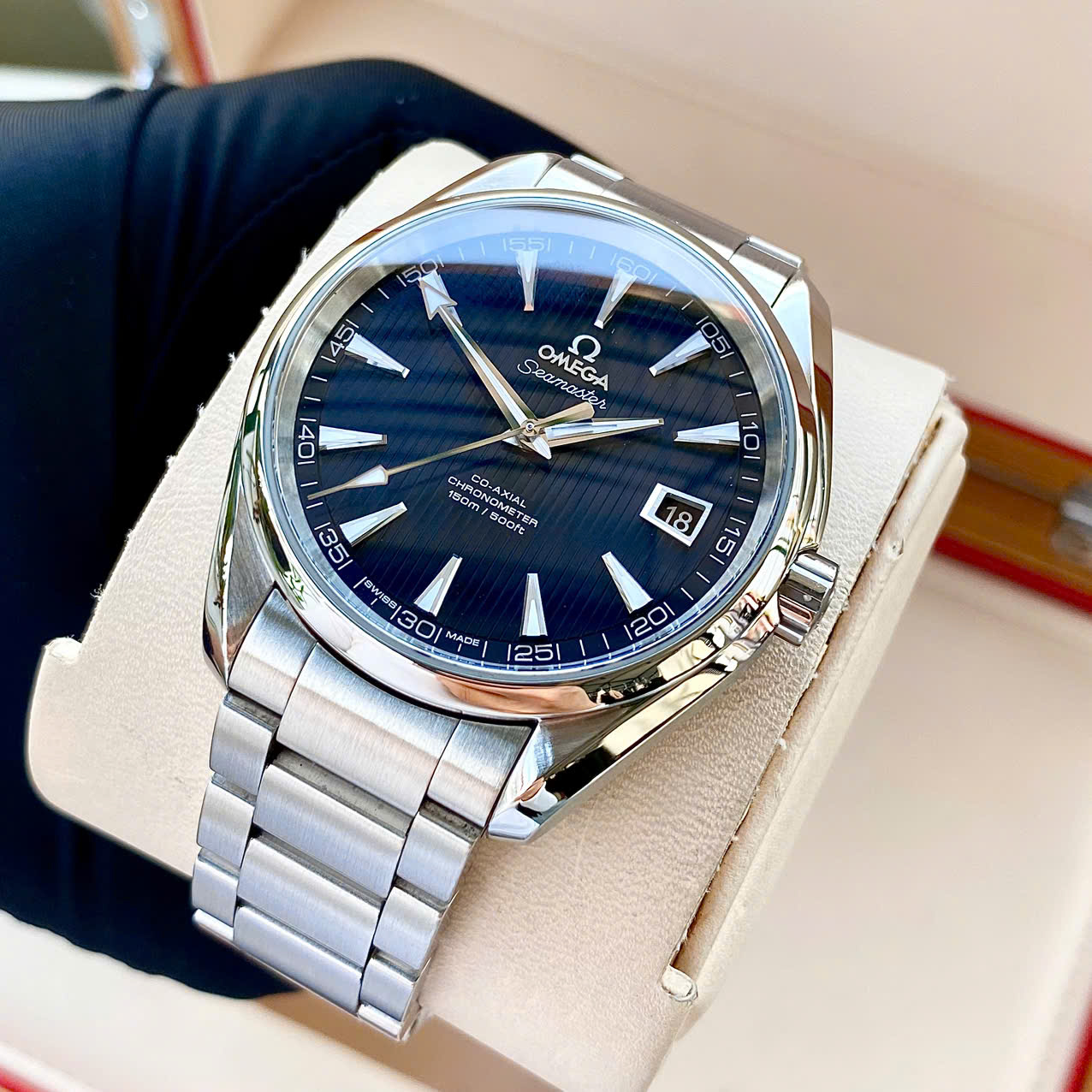 Đồng Hồ Nam Omega Seamaster Aqua Terra 231.10.42.21.03.001 QSF 8