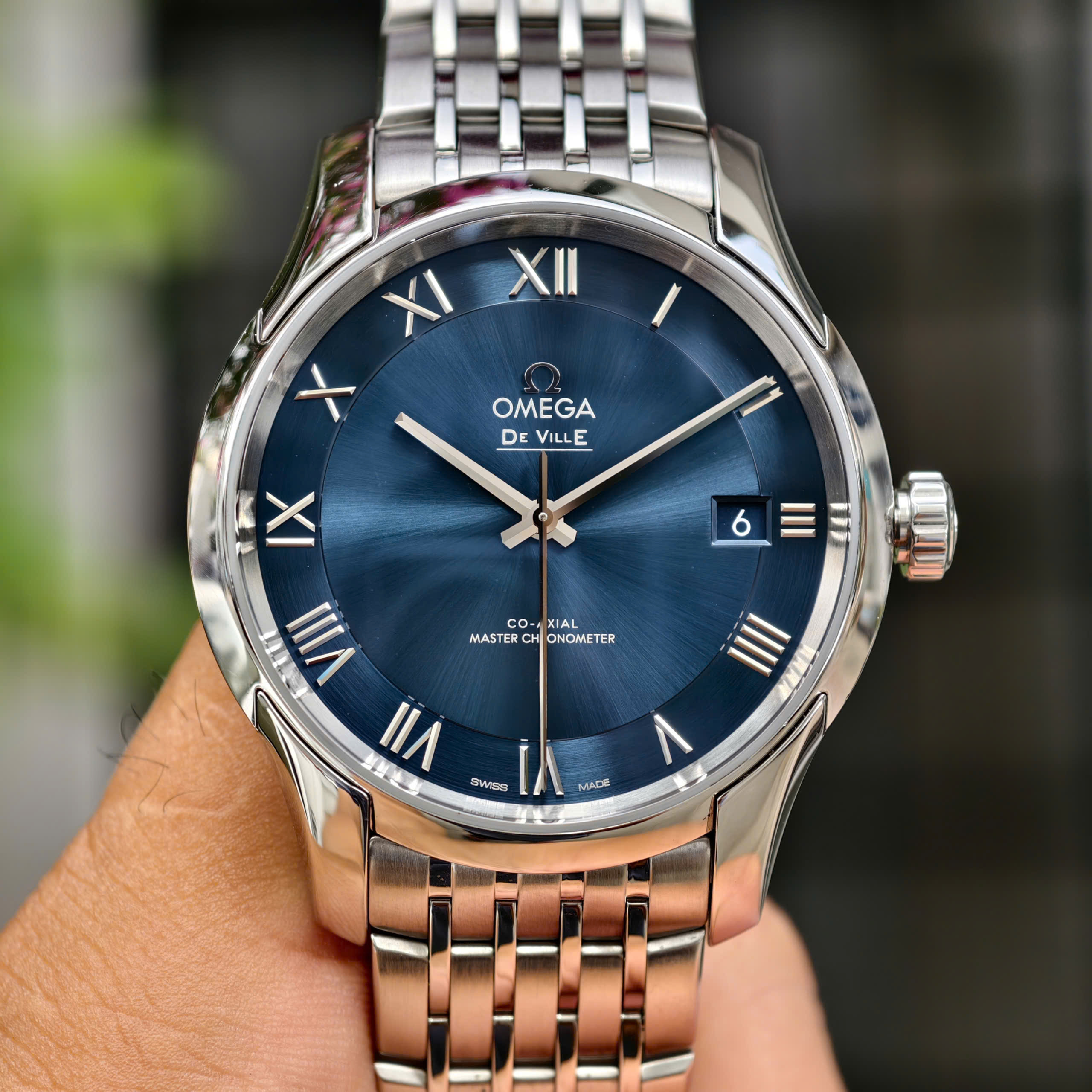 Đồng Hồ Nam Omega De Ville Hour Vision 433.10.41.21.03.001 QSD 1