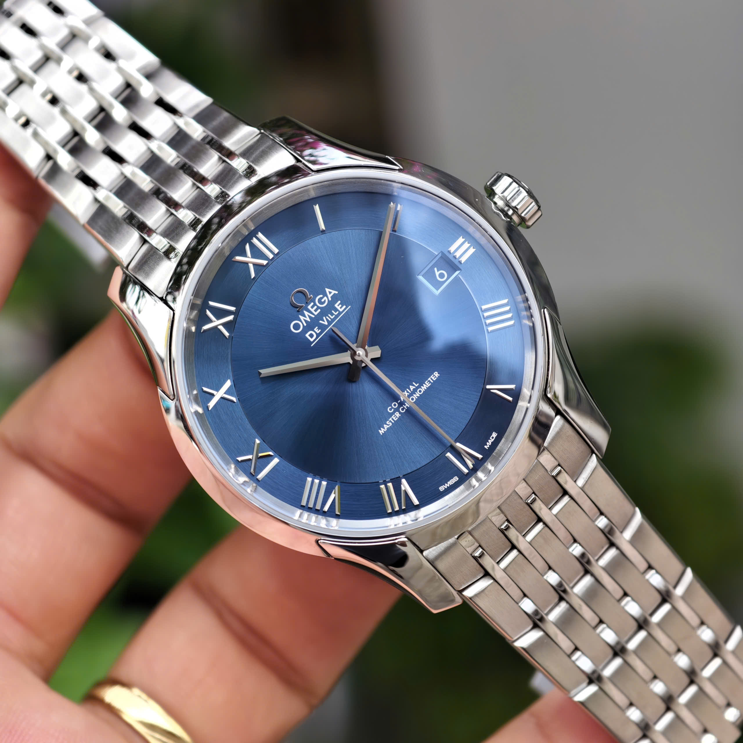 Đồng Hồ Nam Omega De Ville Hour Vision 433.10.41.21.03.001 QSD 4