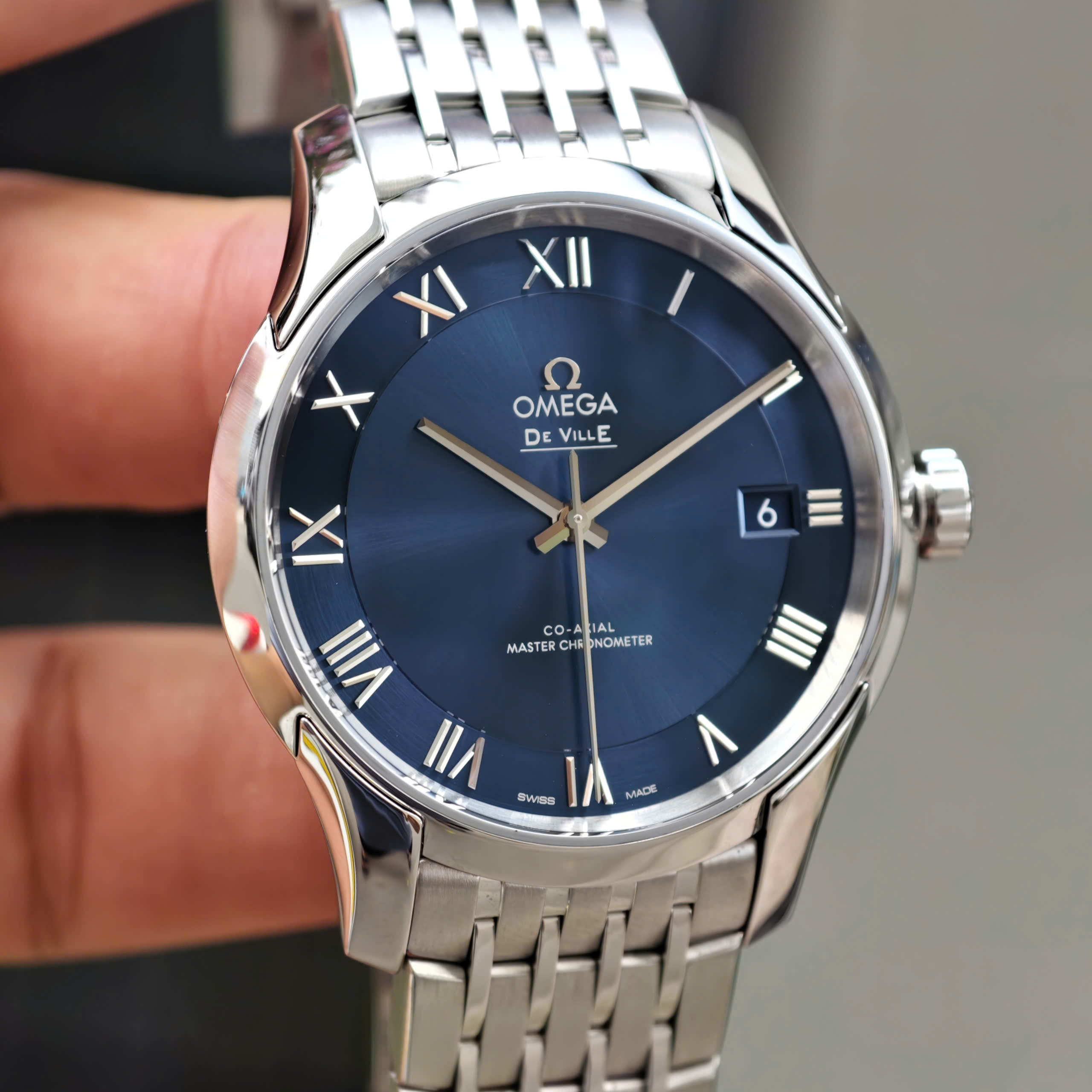 Đồng Hồ Nam Omega De Ville Hour Vision 433.10.41.21.03.001 QSD 5