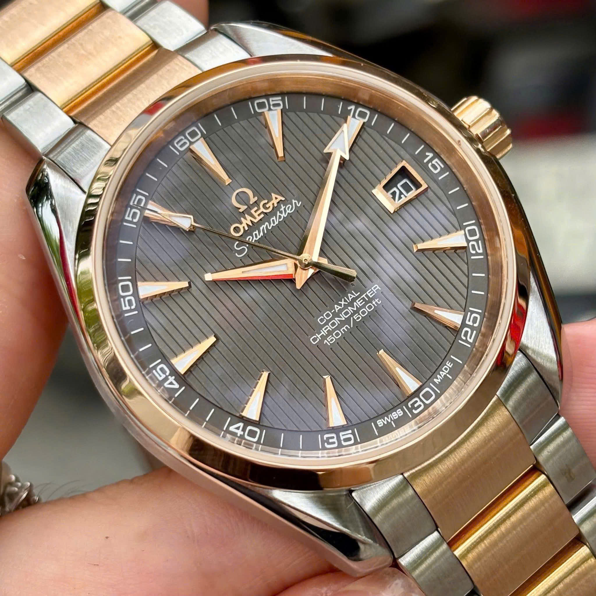Đồng Hồ Nam Omega Seamaster Aqua Terra 231.20.42.21.06.003 QSD 5