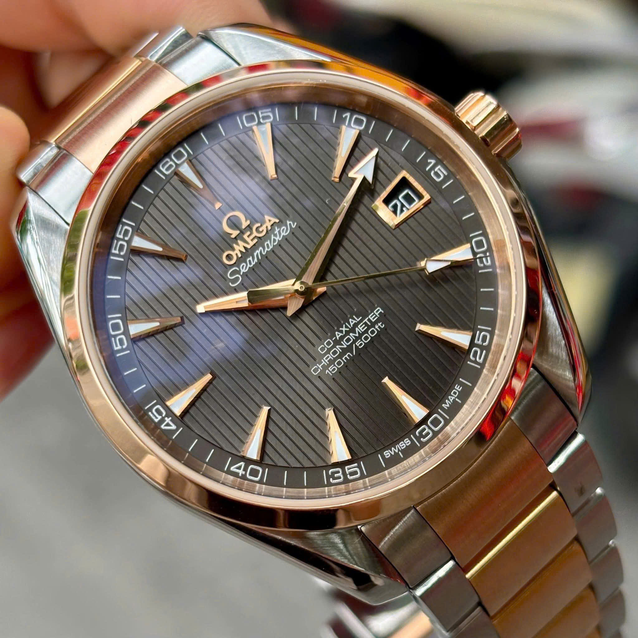 Đồng Hồ Nam Omega Seamaster Aqua Terra 231.20.42.21.06.003 QSD 7