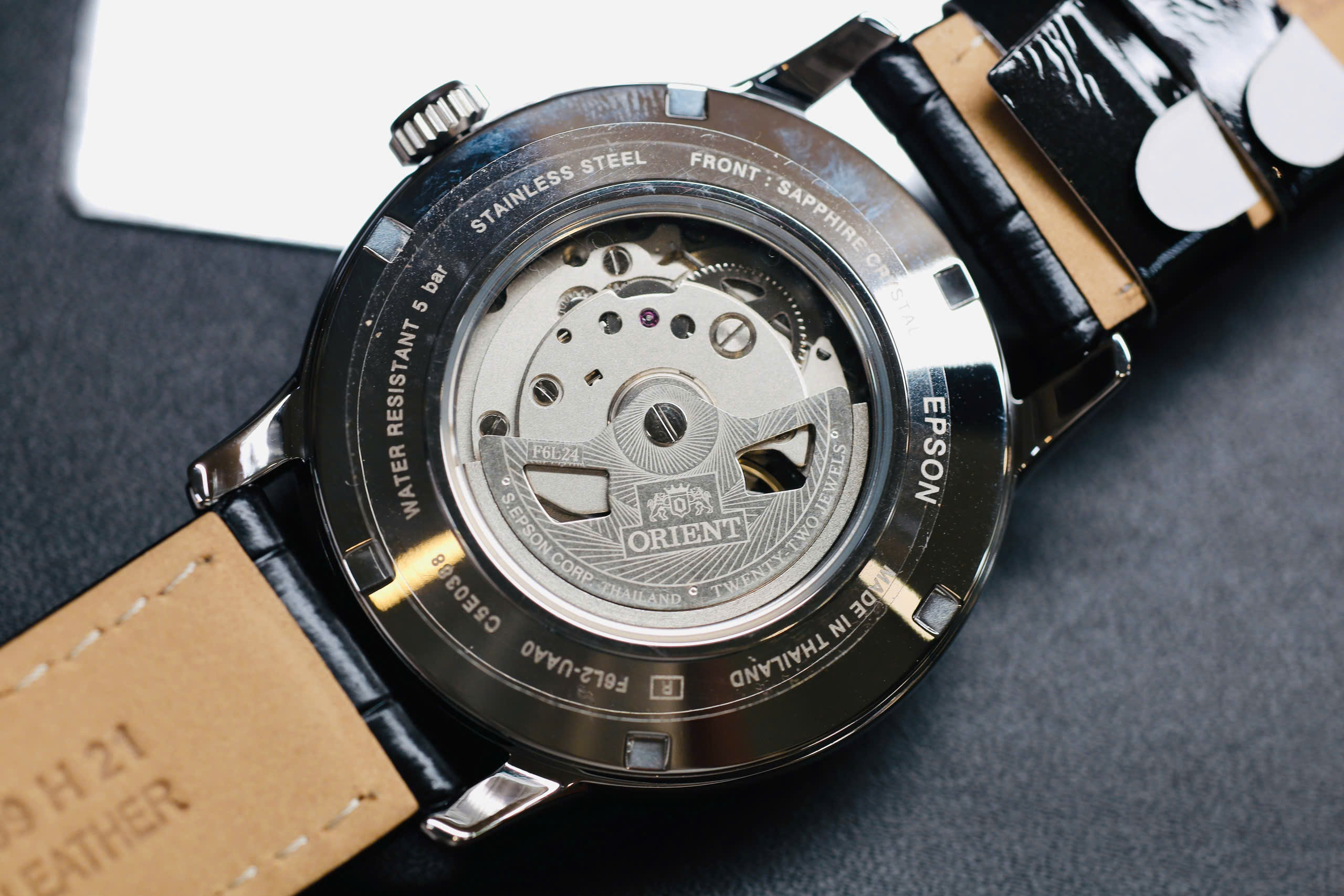 Đồng hồ Orient Sun & Moon 42 mm Nam RA-AS0011S30B 7