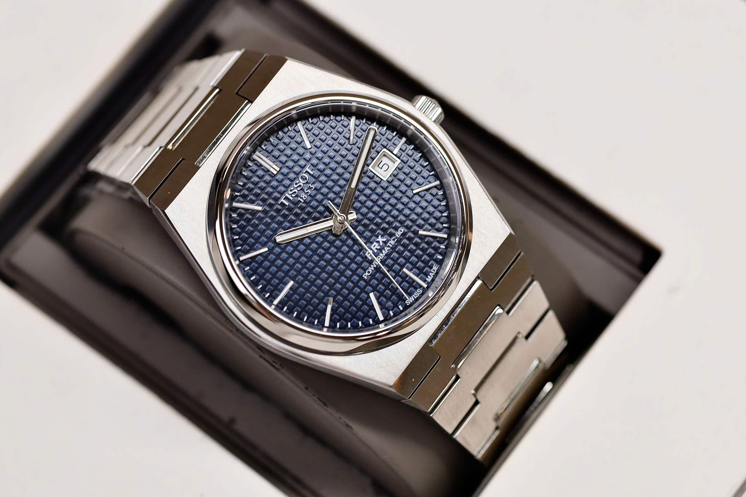 Đồng Hồ Tissot PRX Powermatic 80 Blue 1