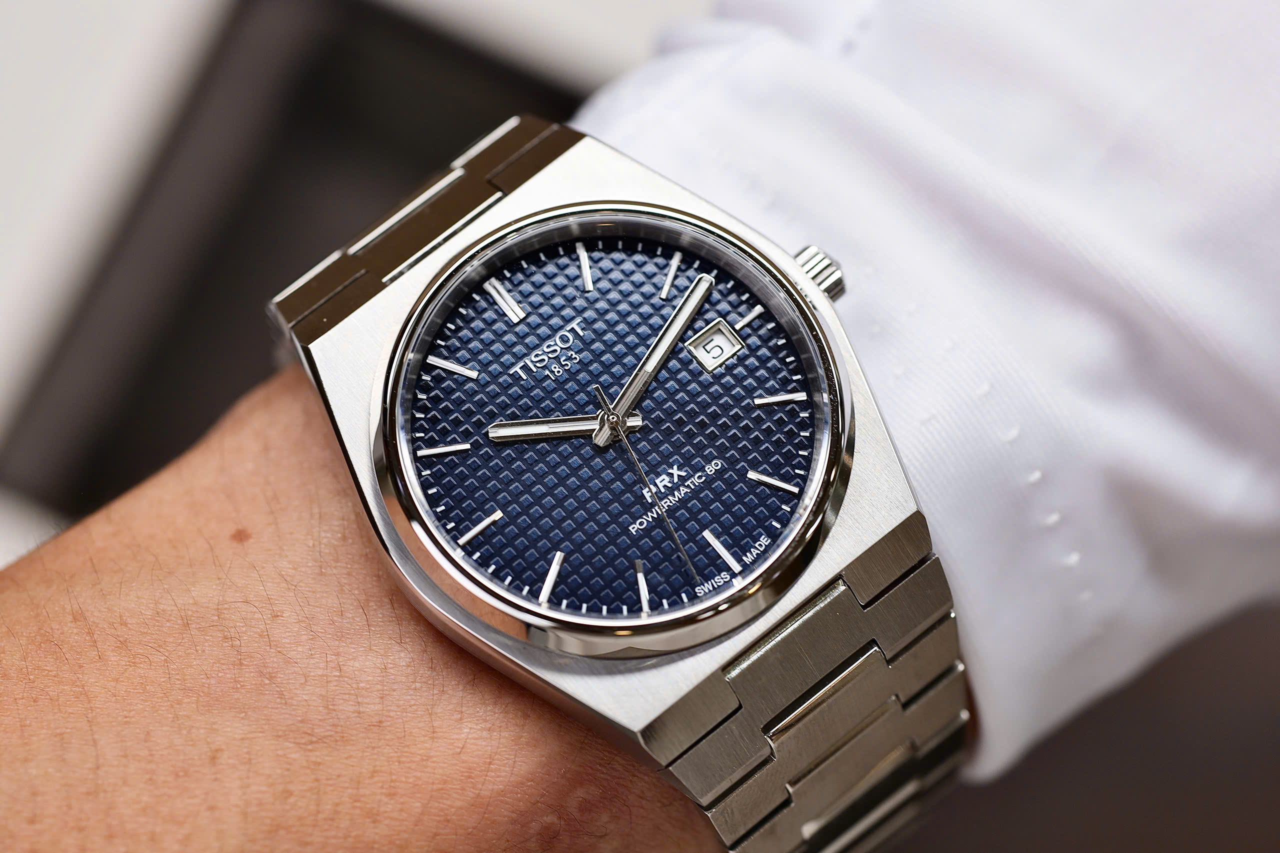 Đồng Hồ Tissot PRX Powermatic 80 Blue 2