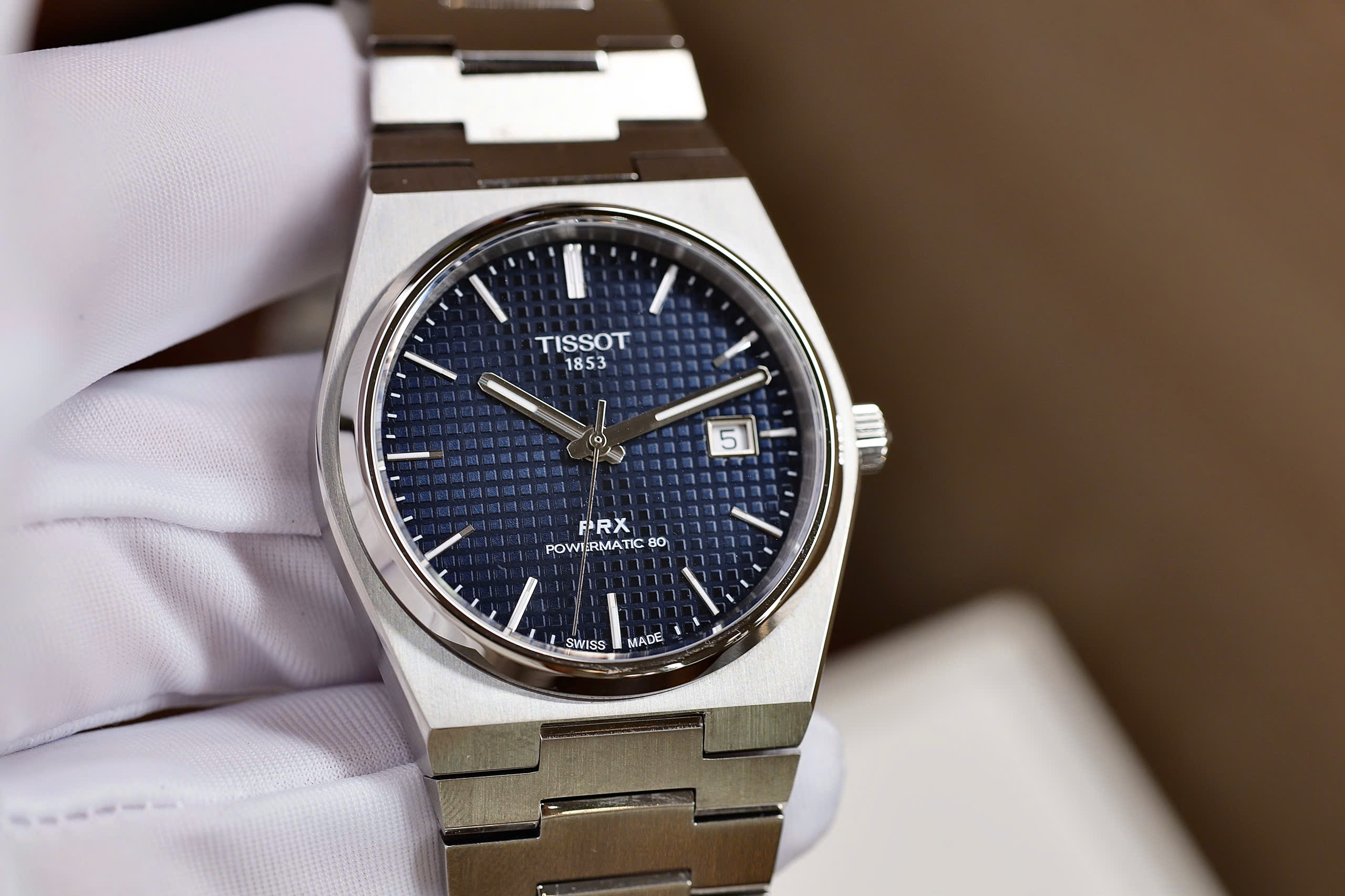 Đồng Hồ Tissot PRX Powermatic 80 Blue 9