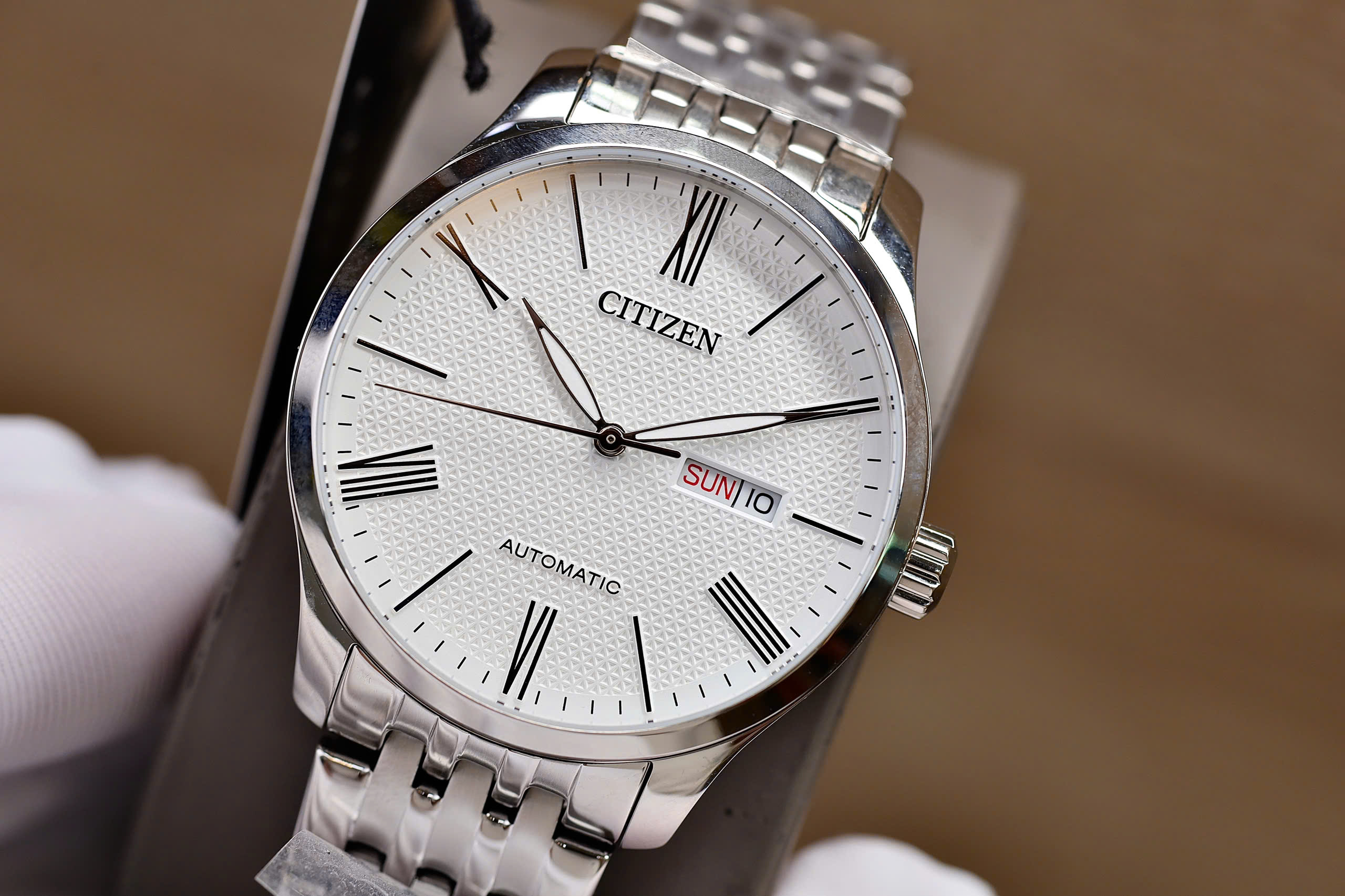 Citizen NH8350-59A – Nam – Automatic (Tự Động) – Mặt Số 40mm, Kính Cứng, Chống Nước 5ATM 1