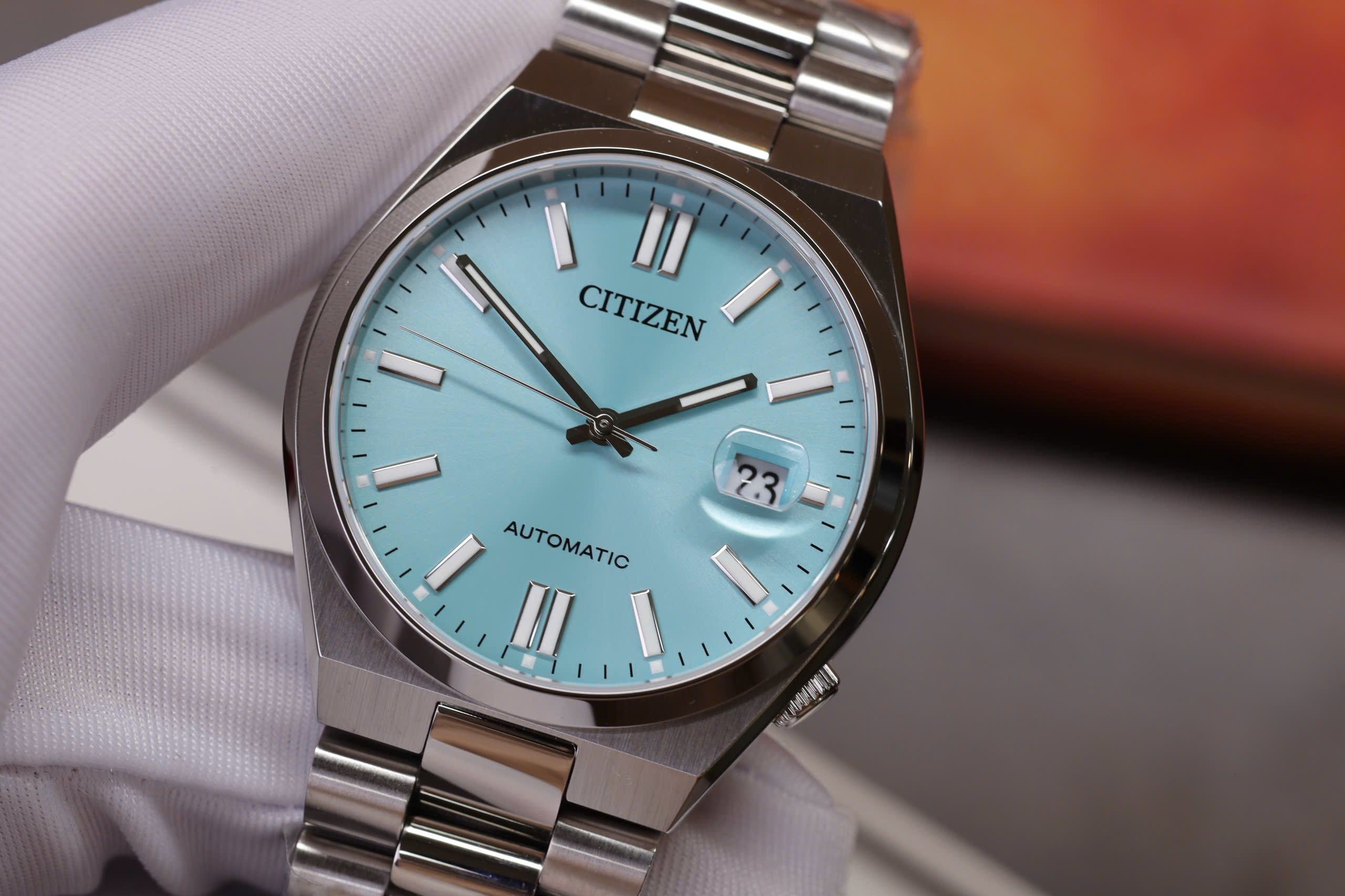 Citizen Automatic NJ0151-88M Tsuyosa Ice Blue 40mm 8