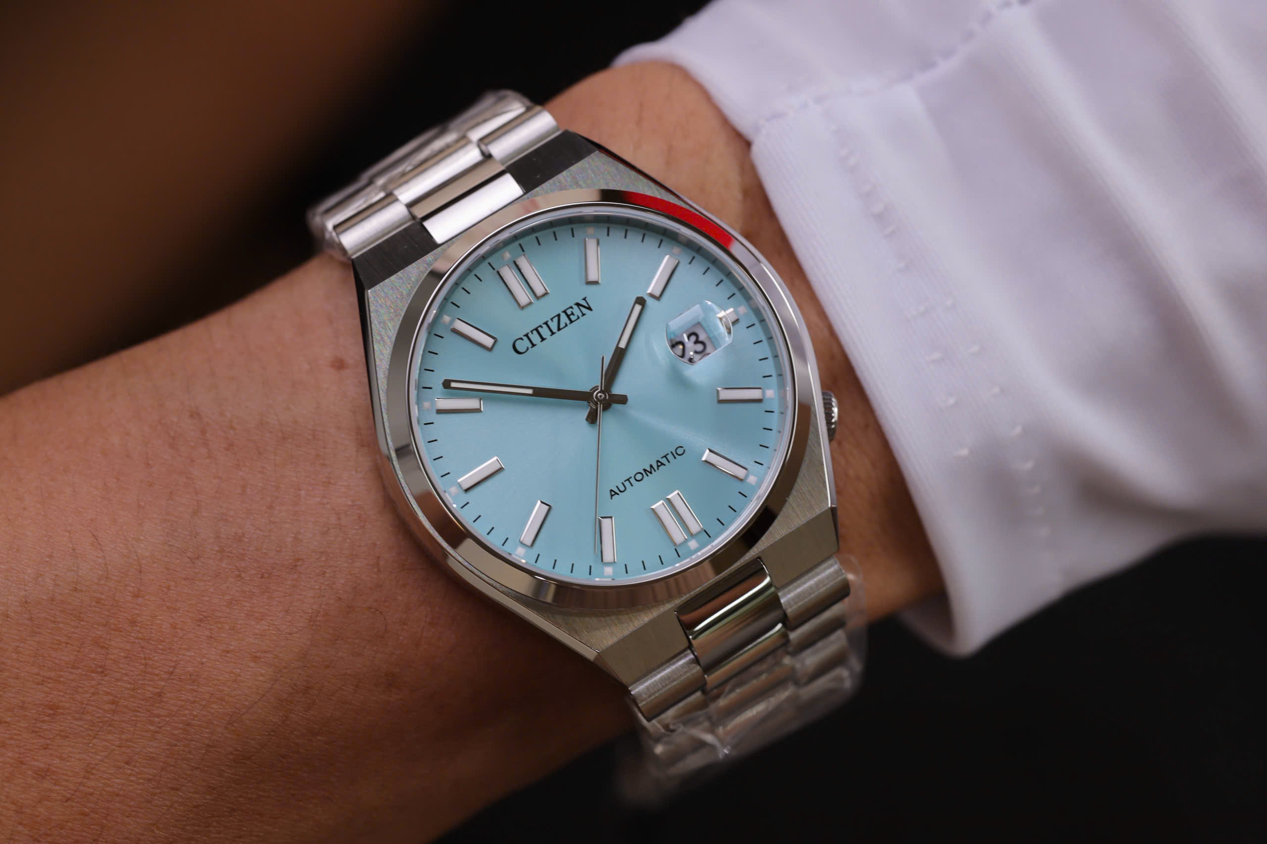 Citizen Automatic NJ0151-88M Tsuyosa Ice Blue 40mm 9