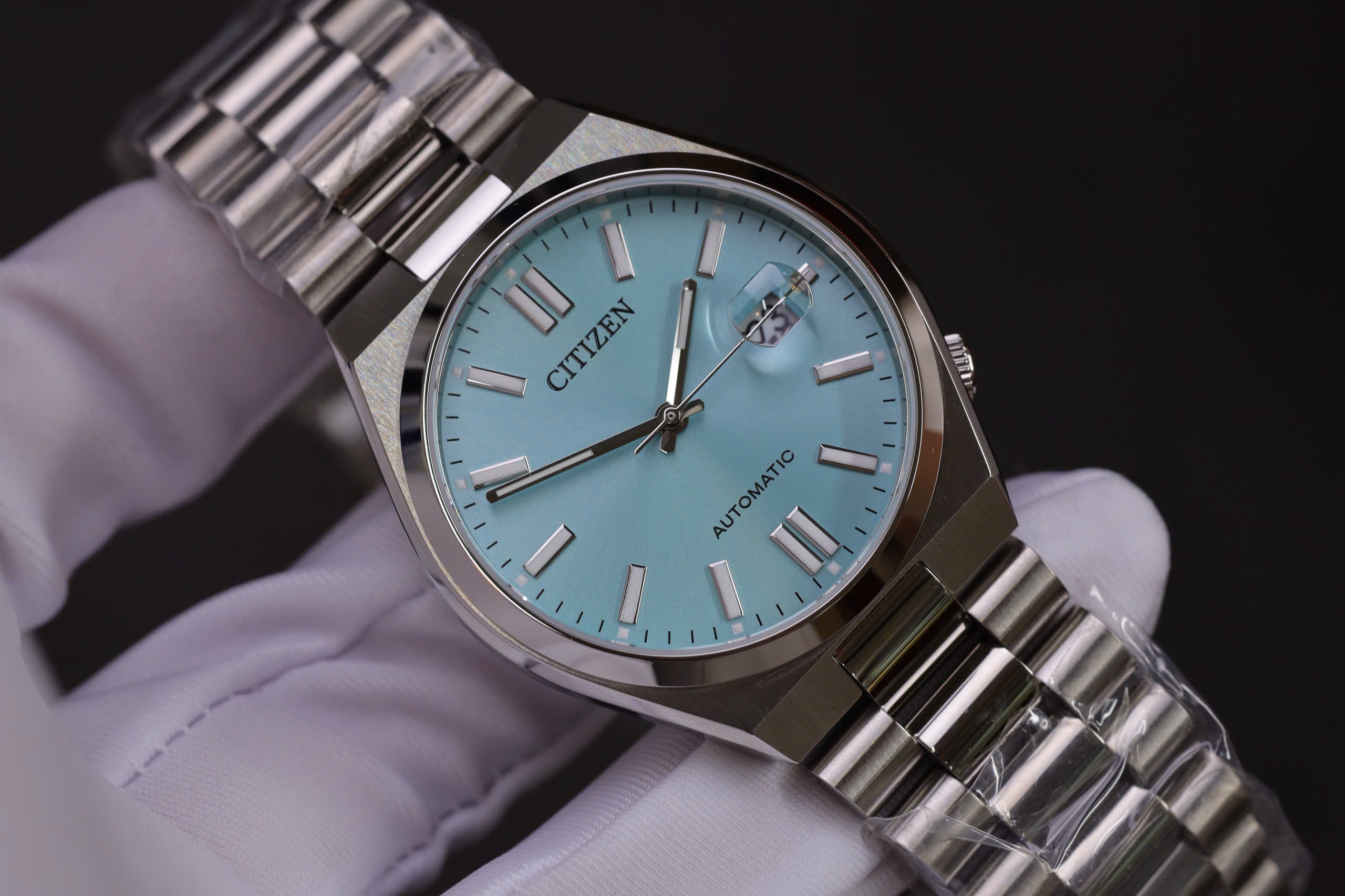 Citizen Automatic NJ0151-88M Tsuyosa Ice Blue 40mm 10