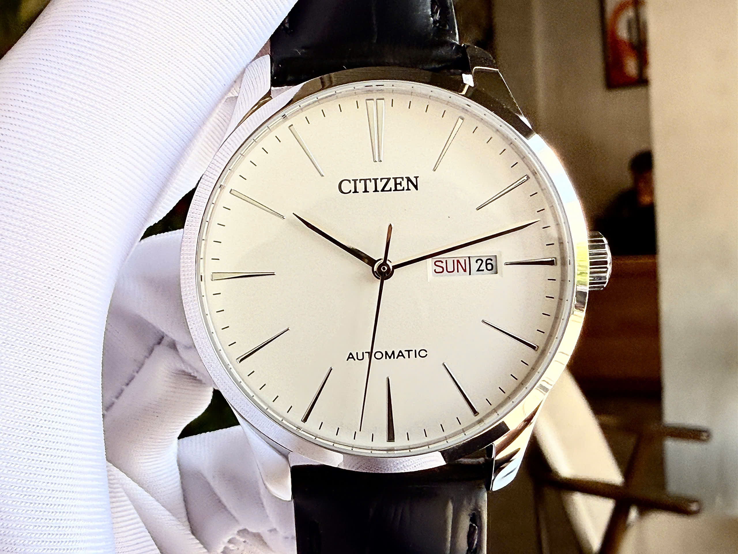 Chia sẻ    Đồng Hồ Nam Citizen Automatic NH8350-08B 4