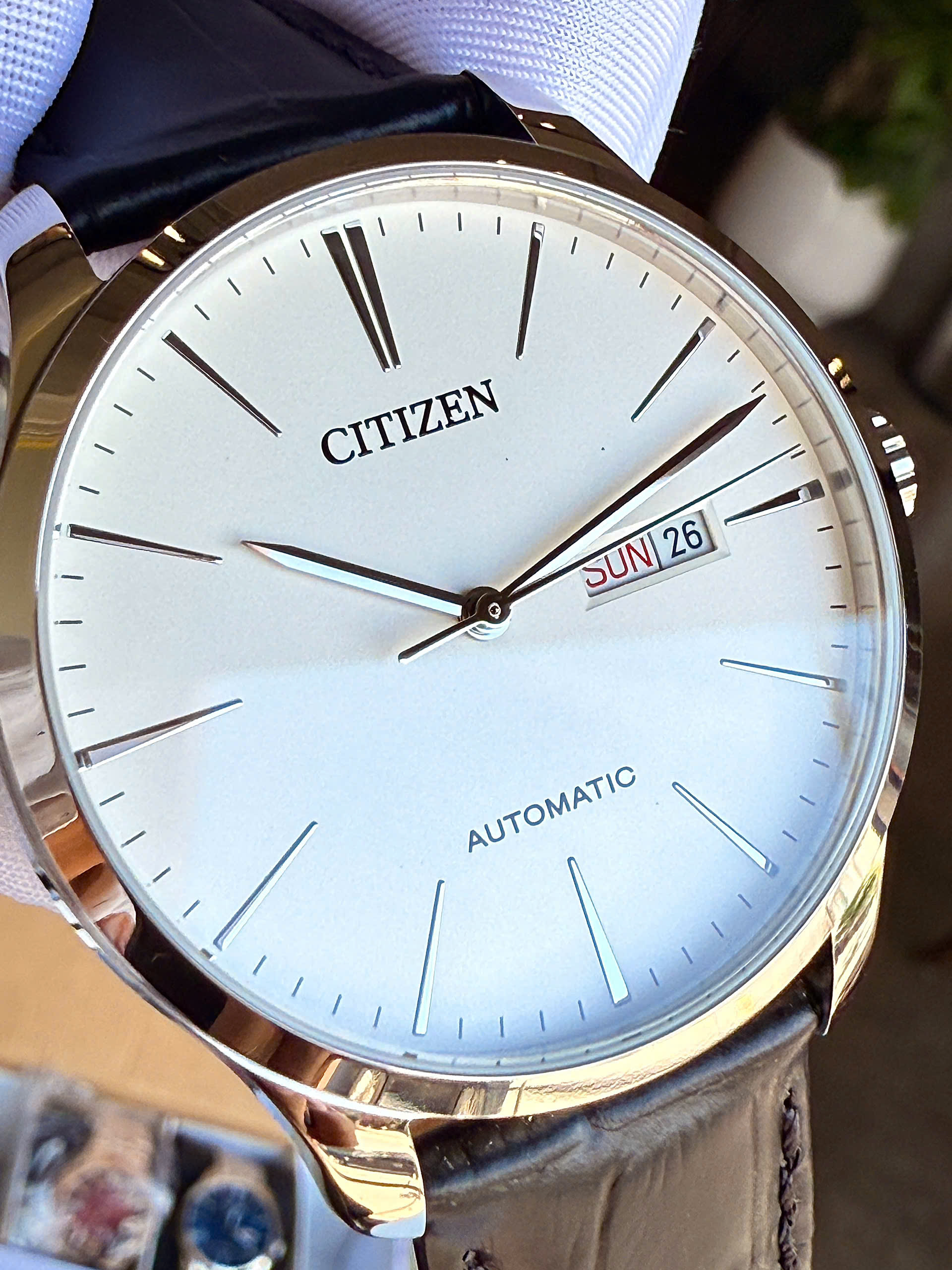 Chia sẻ    Đồng Hồ Nam Citizen Automatic NH8350-08B 8