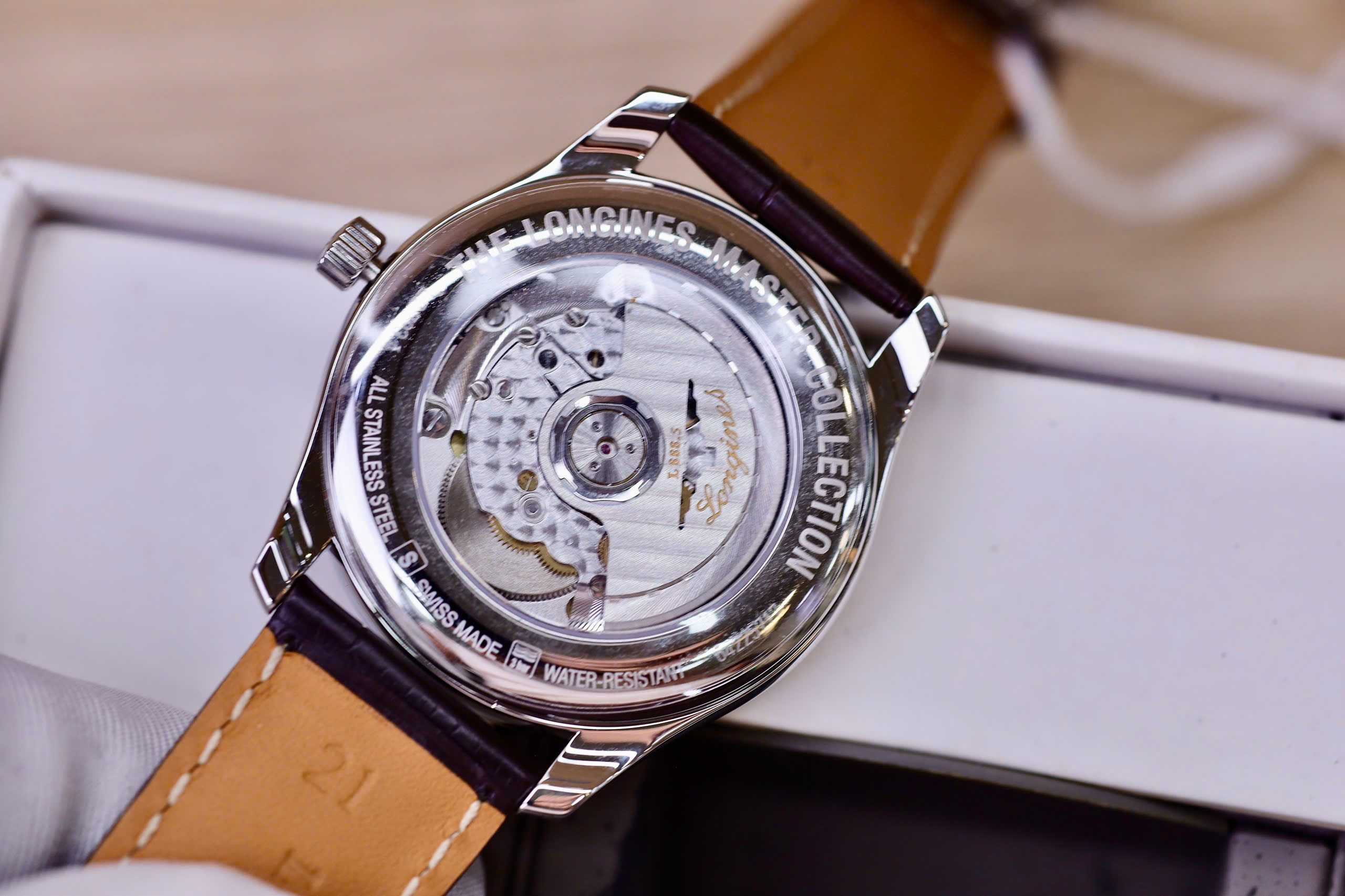 Longines Automatic L2.893.4.77.3 Master Collection Diamond White 2