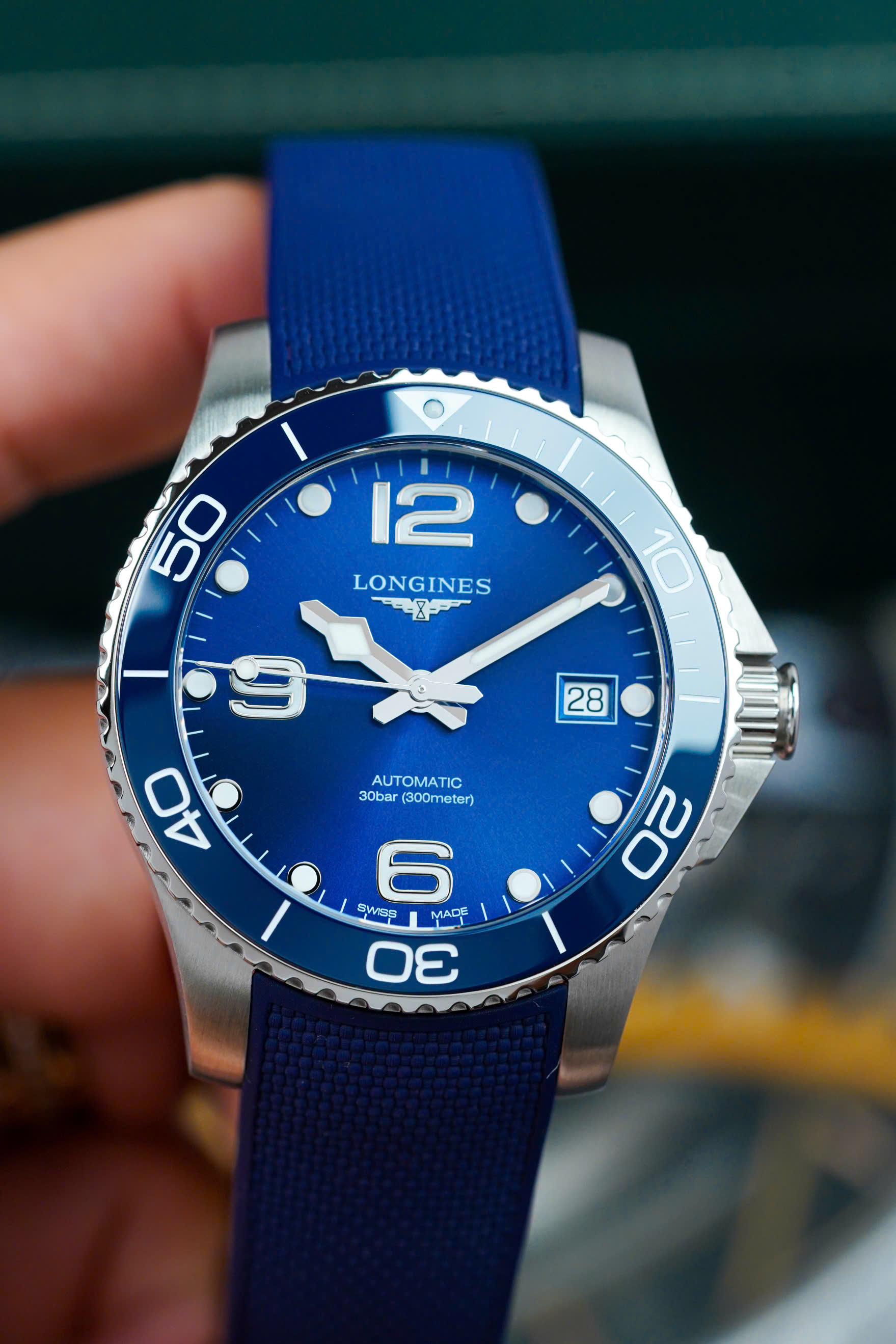ĐỒNG HỒ NAM LONGINES HYDROCONQUEST L3.780.4.96.9 LIKE NEW 1