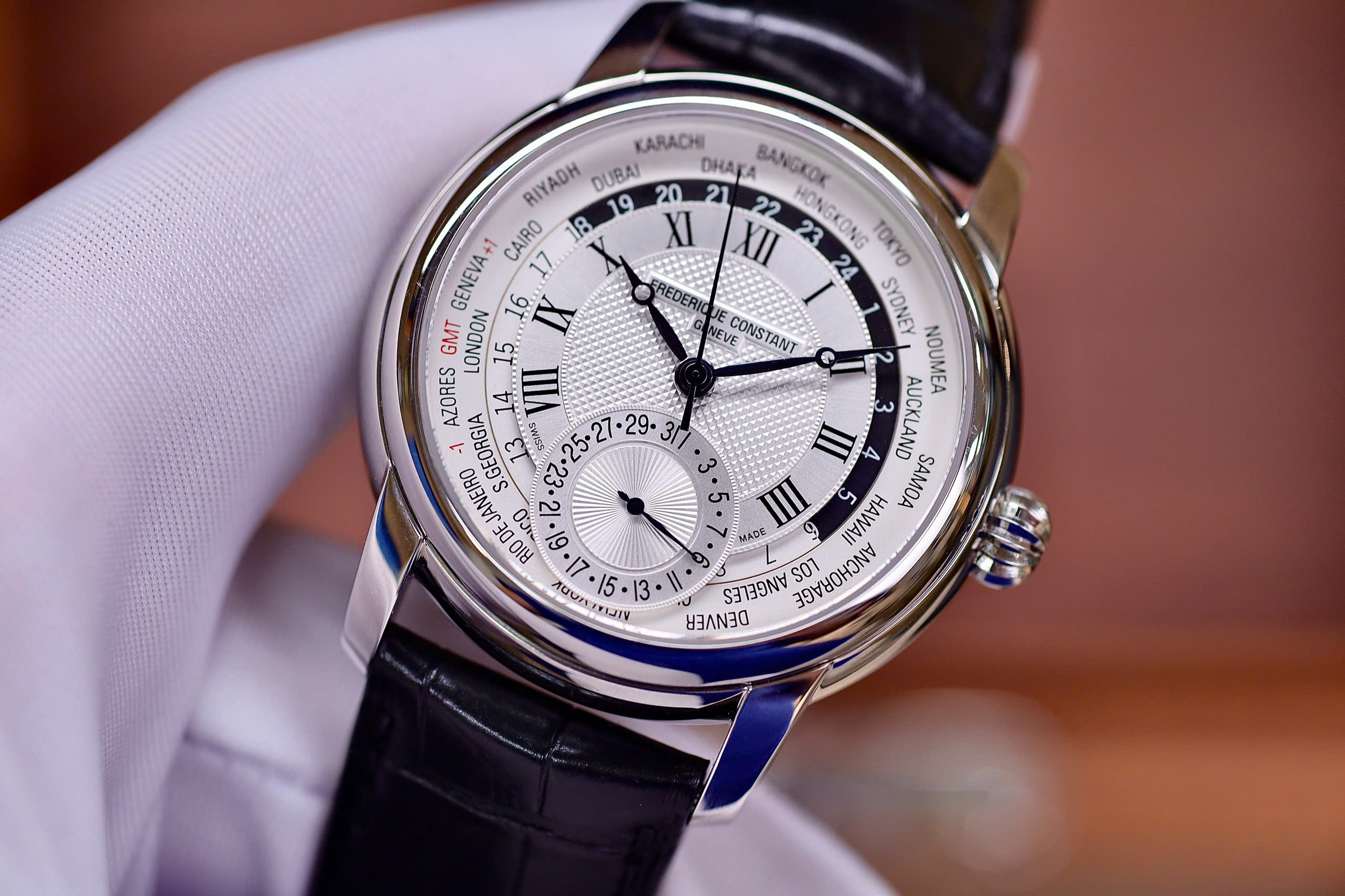Đồng Hồ Nam Frederique Constant Worldtime FC-718MC4H6  Chính Hãng 2