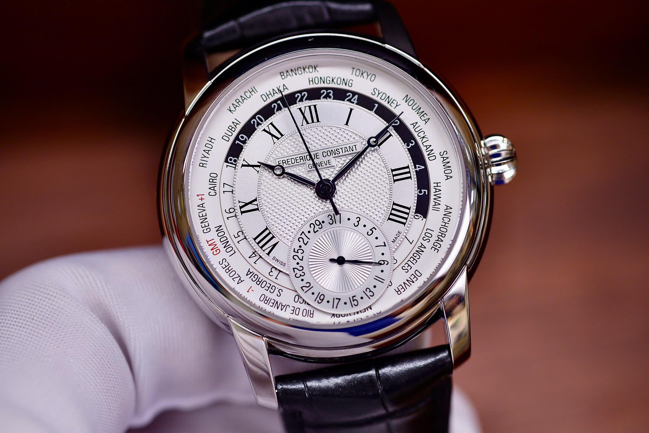Đồng Hồ Nam Frederique Constant Worldtime FC-718MC4H6  Chính Hãng 3