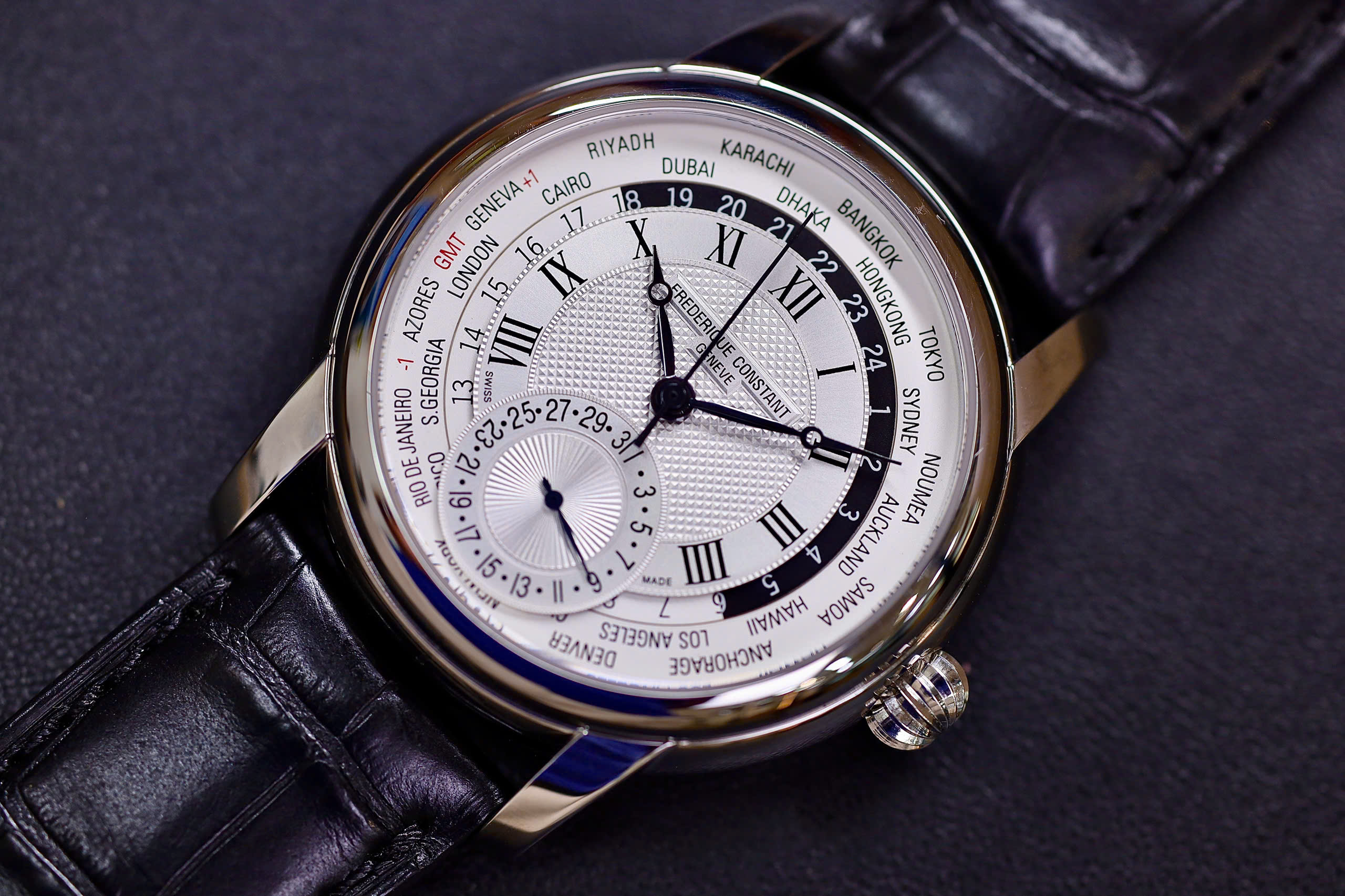 Đồng Hồ Nam Frederique Constant Worldtime FC-718MC4H6  Chính Hãng 8