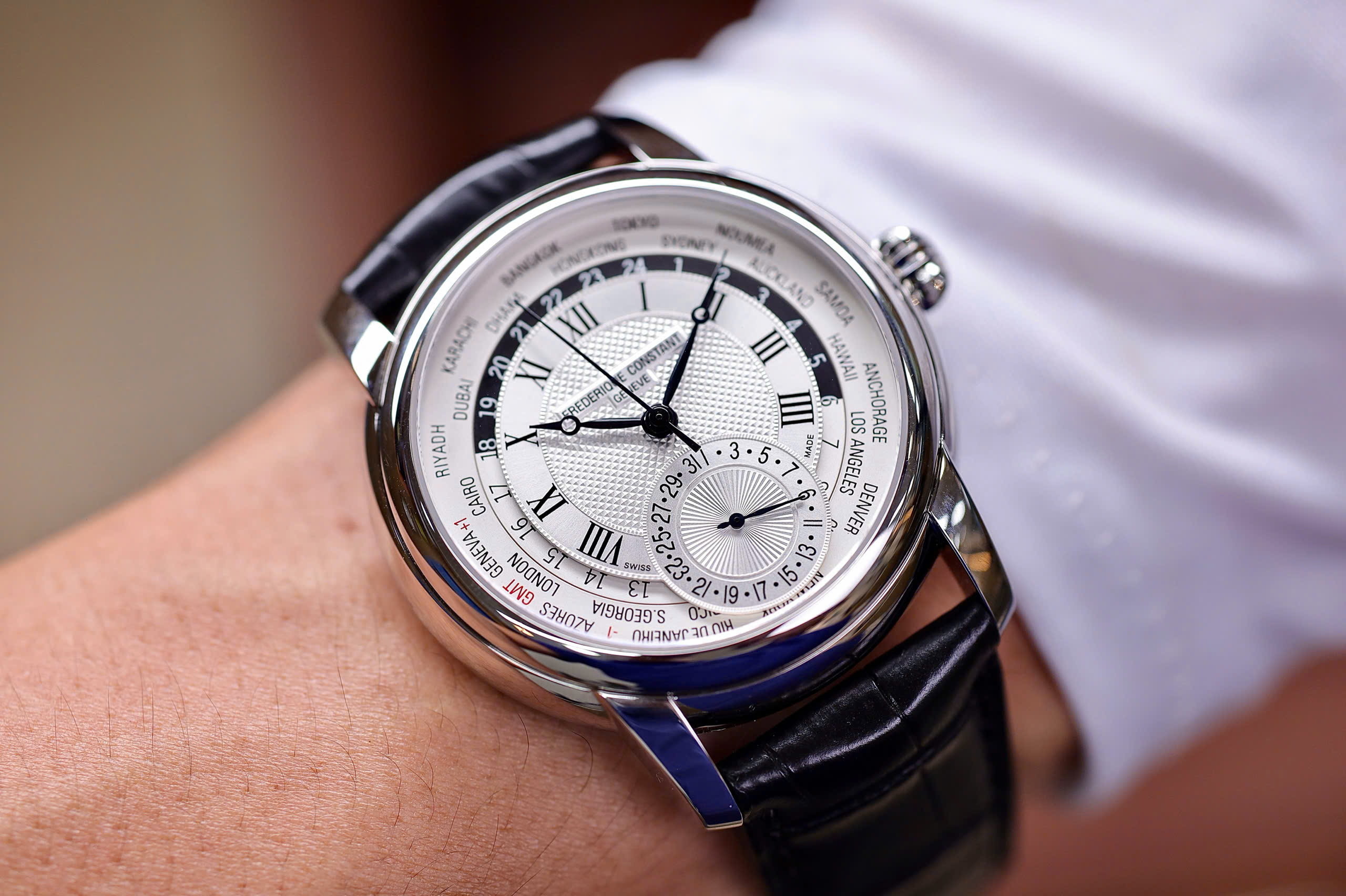 Đồng Hồ Nam Frederique Constant Worldtime FC-718MC4H6  Chính Hãng 9